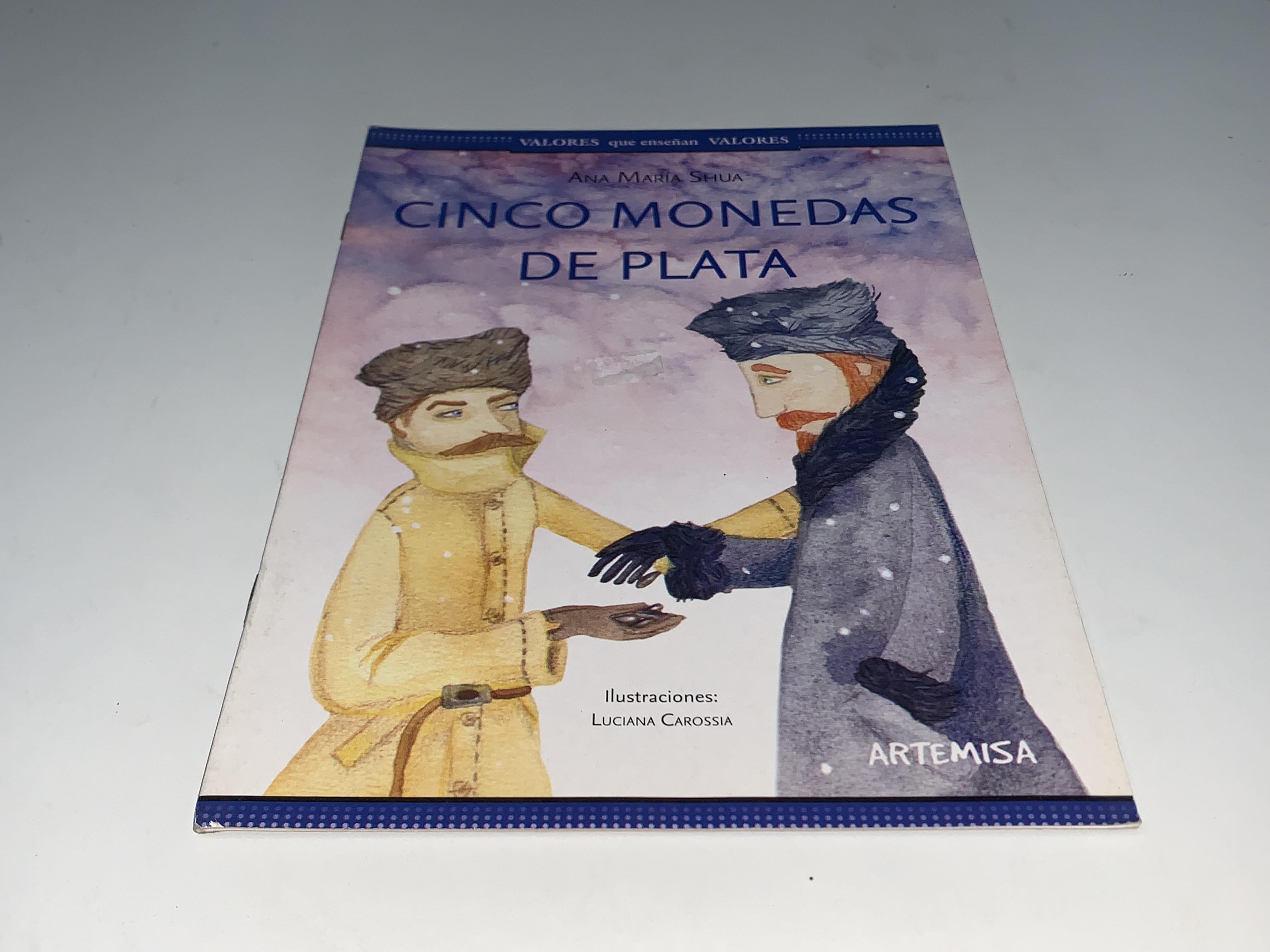 Cinco monedas de plata