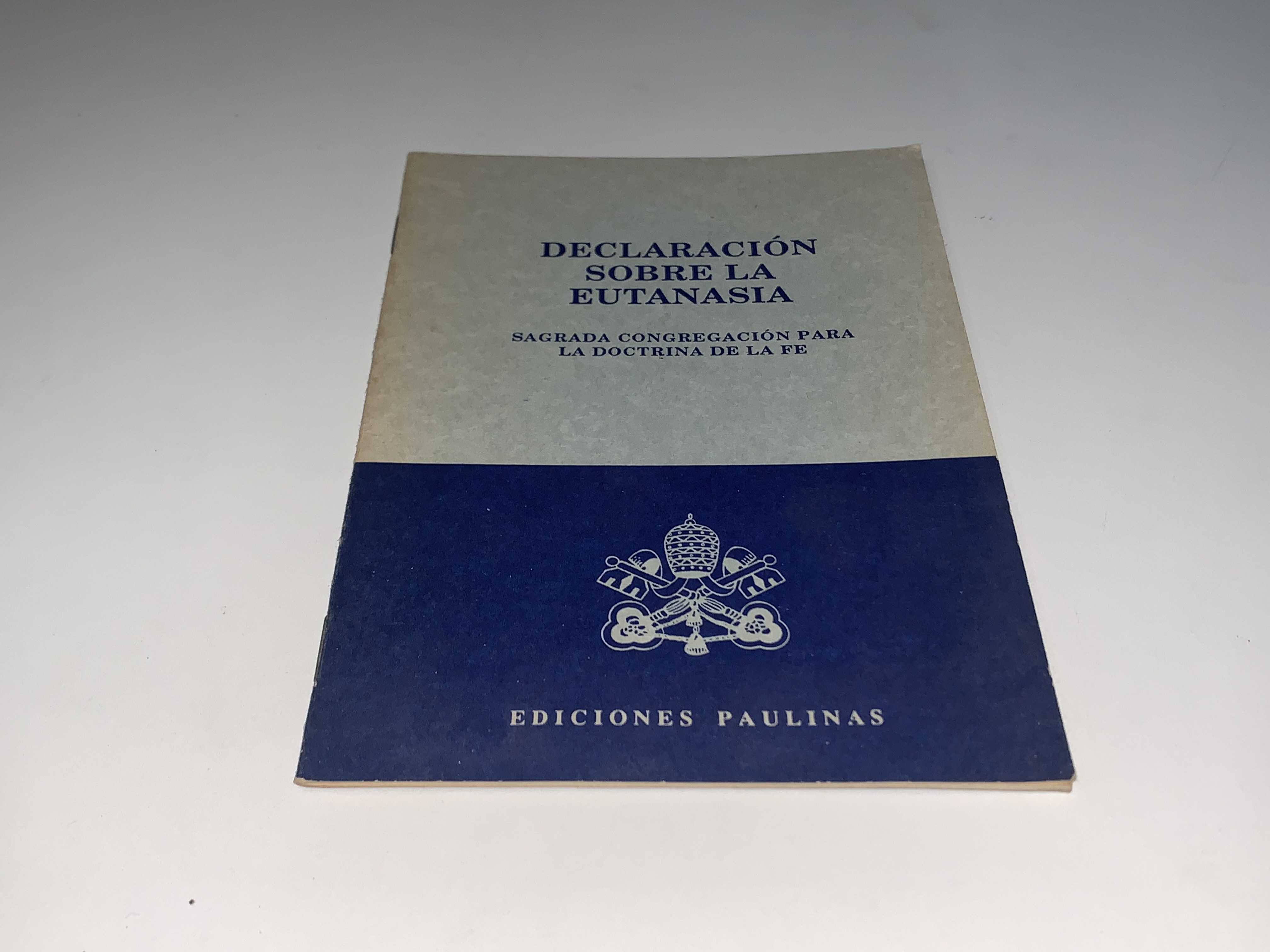 Declaración sobre la eutanasia