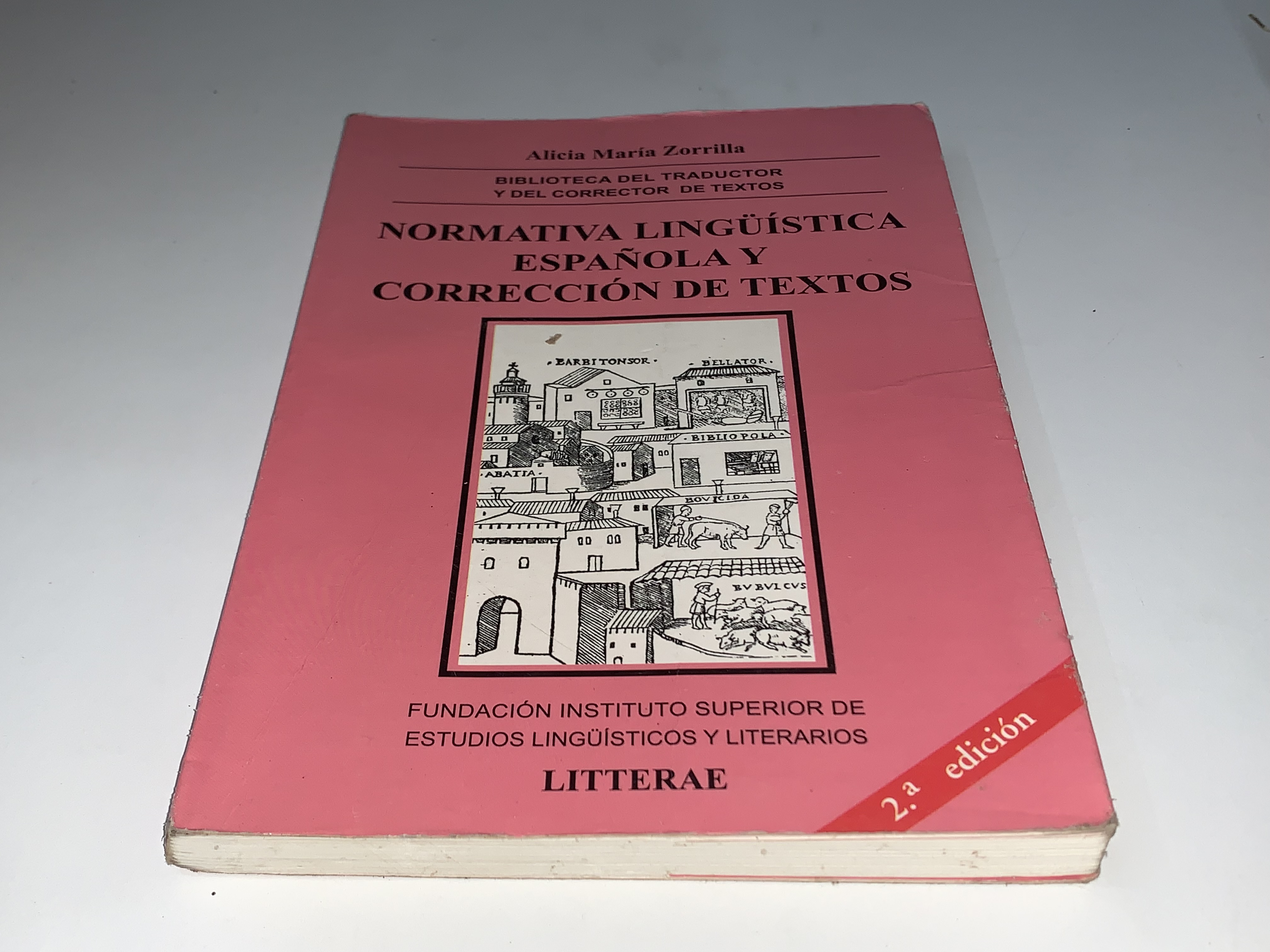 Normativa lingüística española y corrección de textos