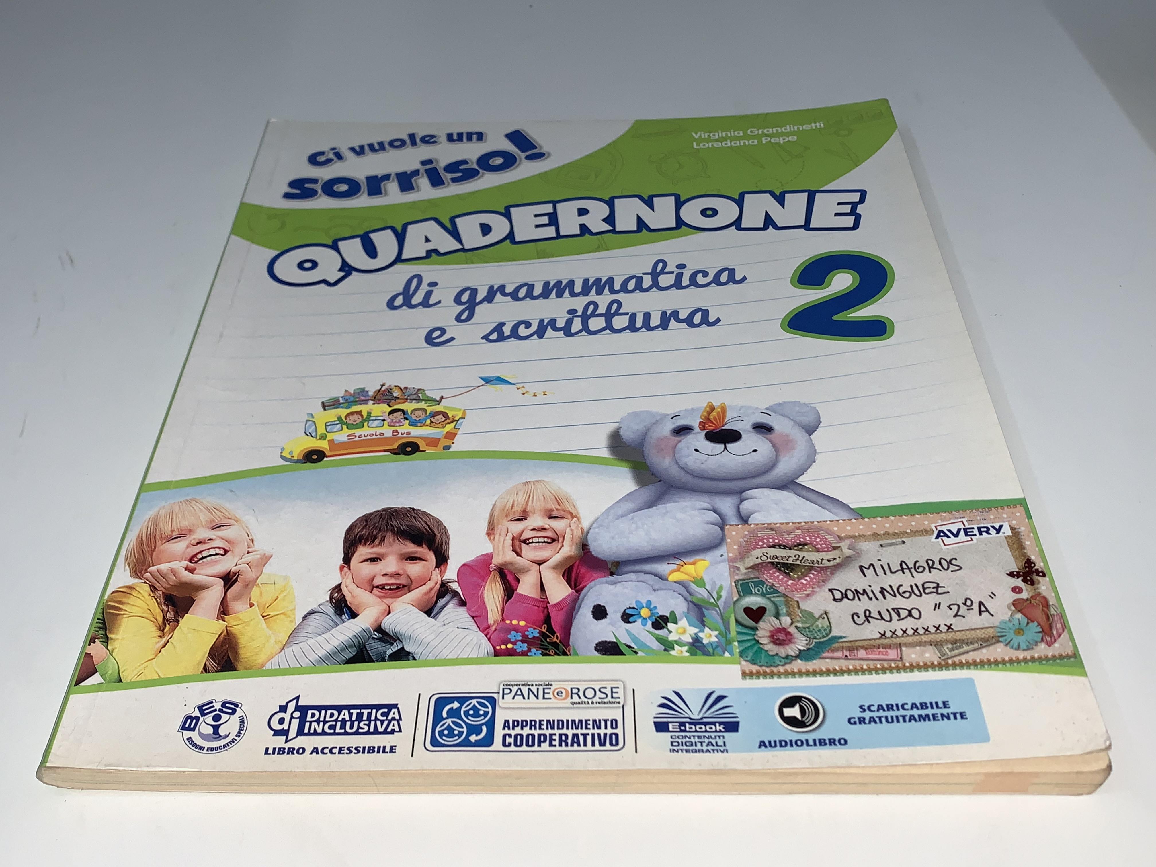 Quadernone di grammatica e scrittura 2
