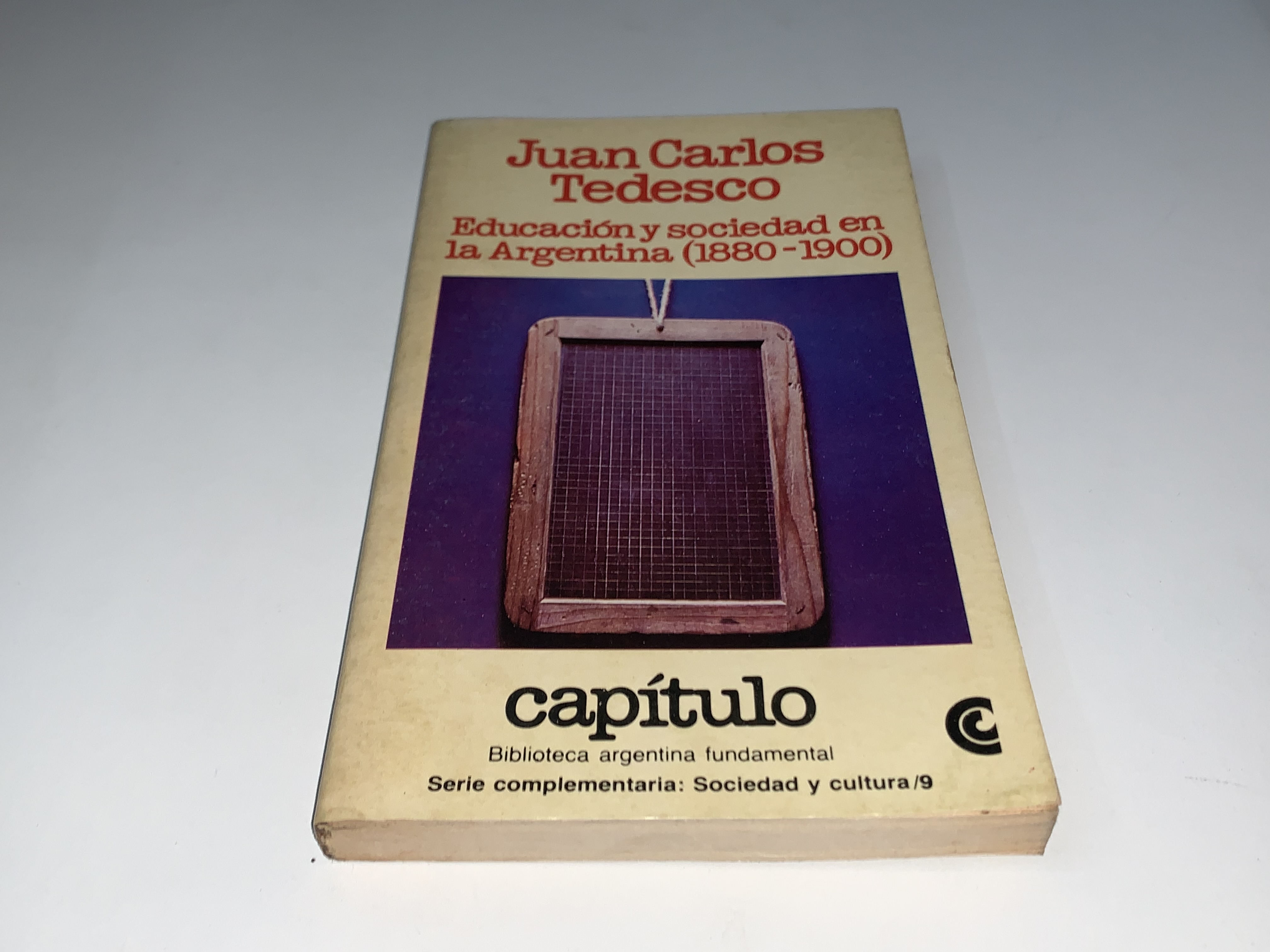 Educación y sociedad en la Argentina (1880-1900)