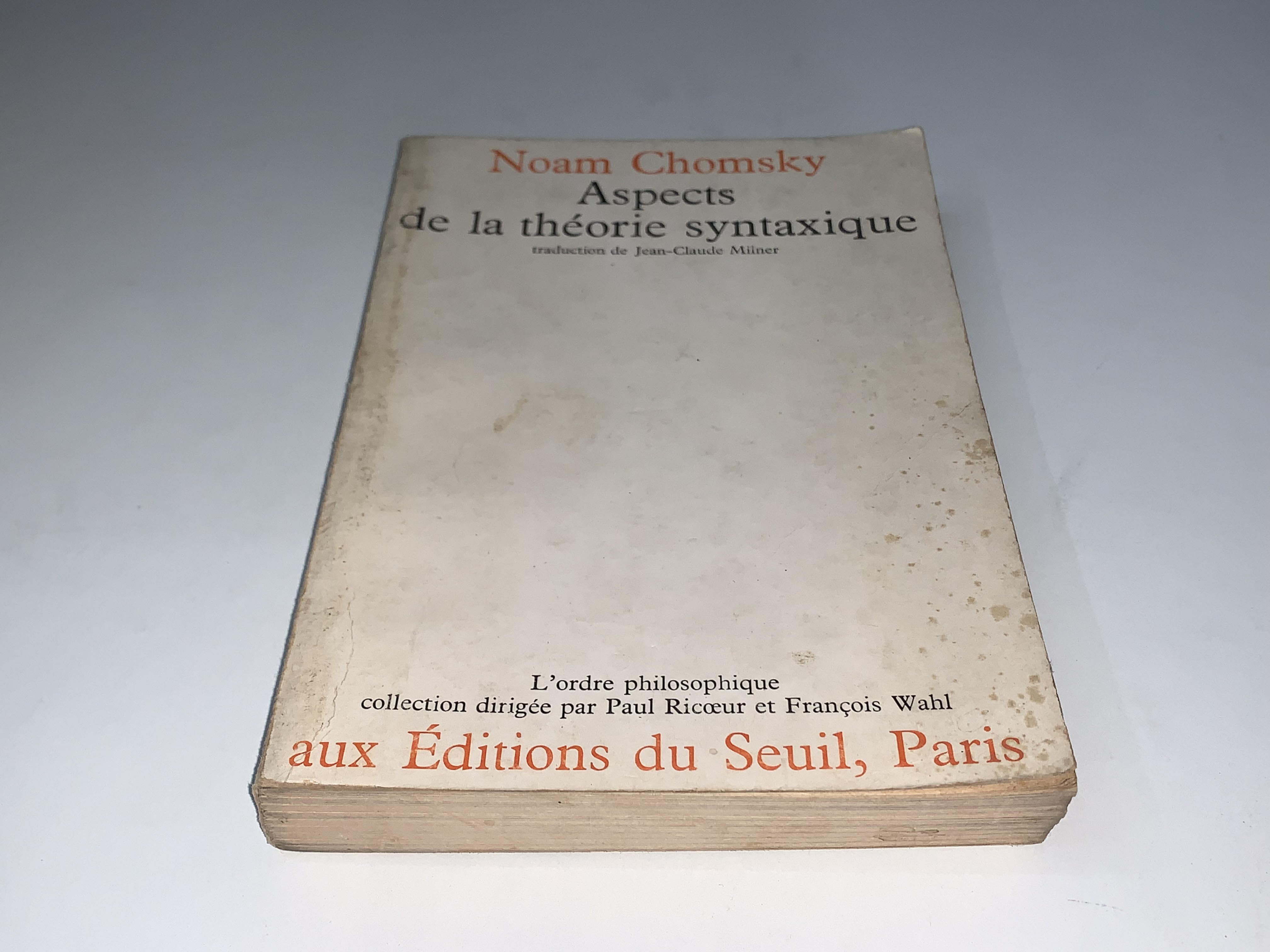 Aspects de la théorie syntaxique