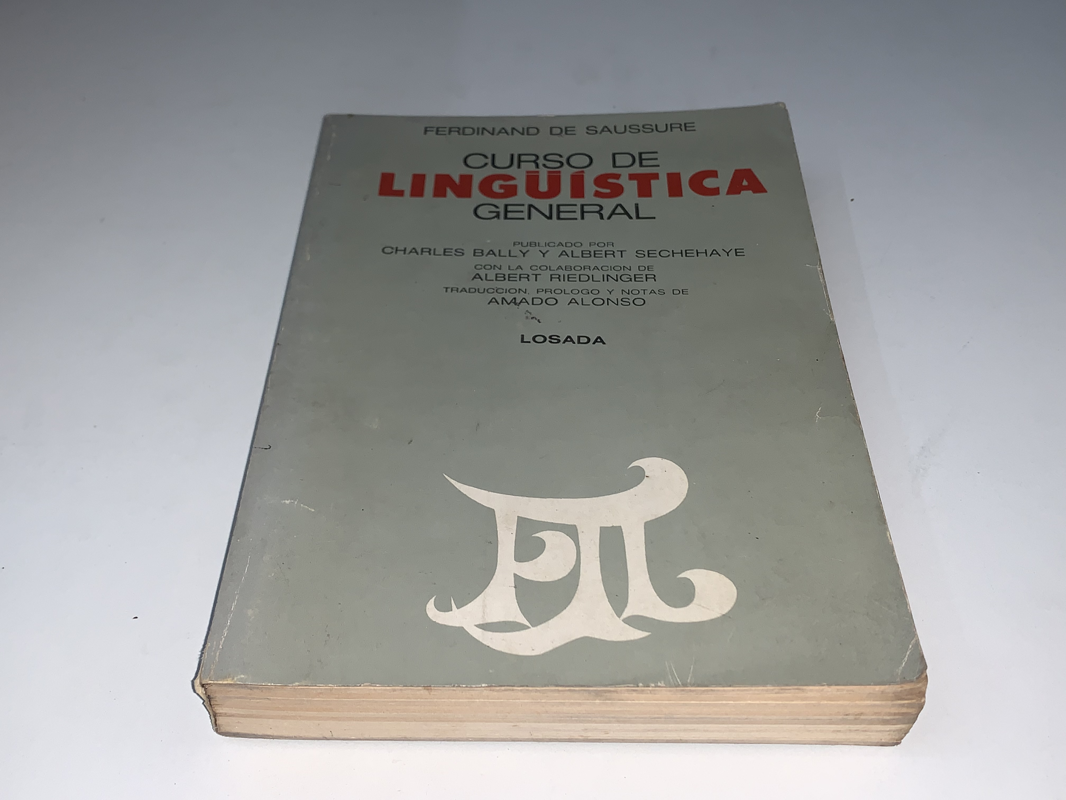 Curso de lingüística general