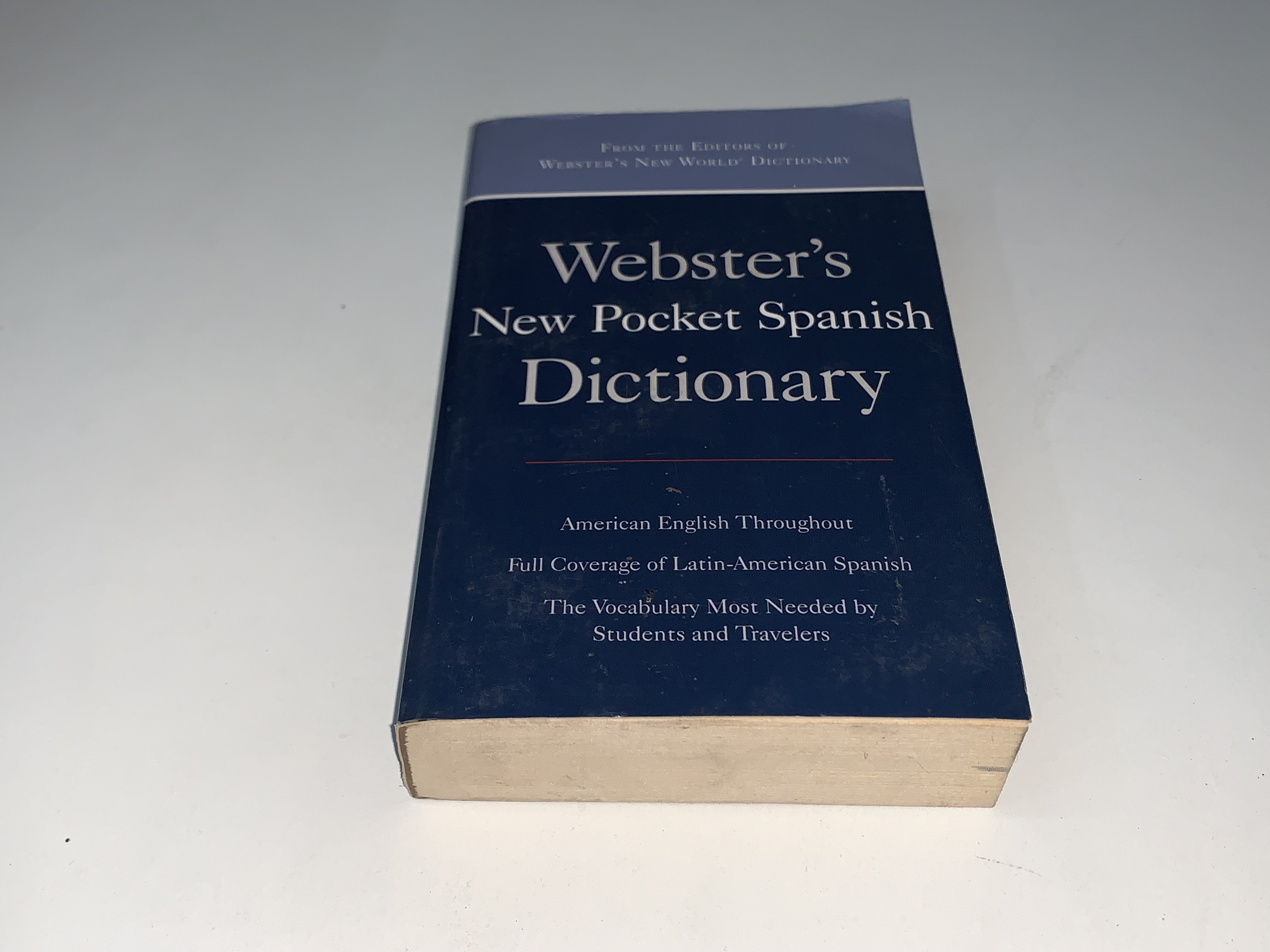 Webster's New Pocket Spanish Dictionary