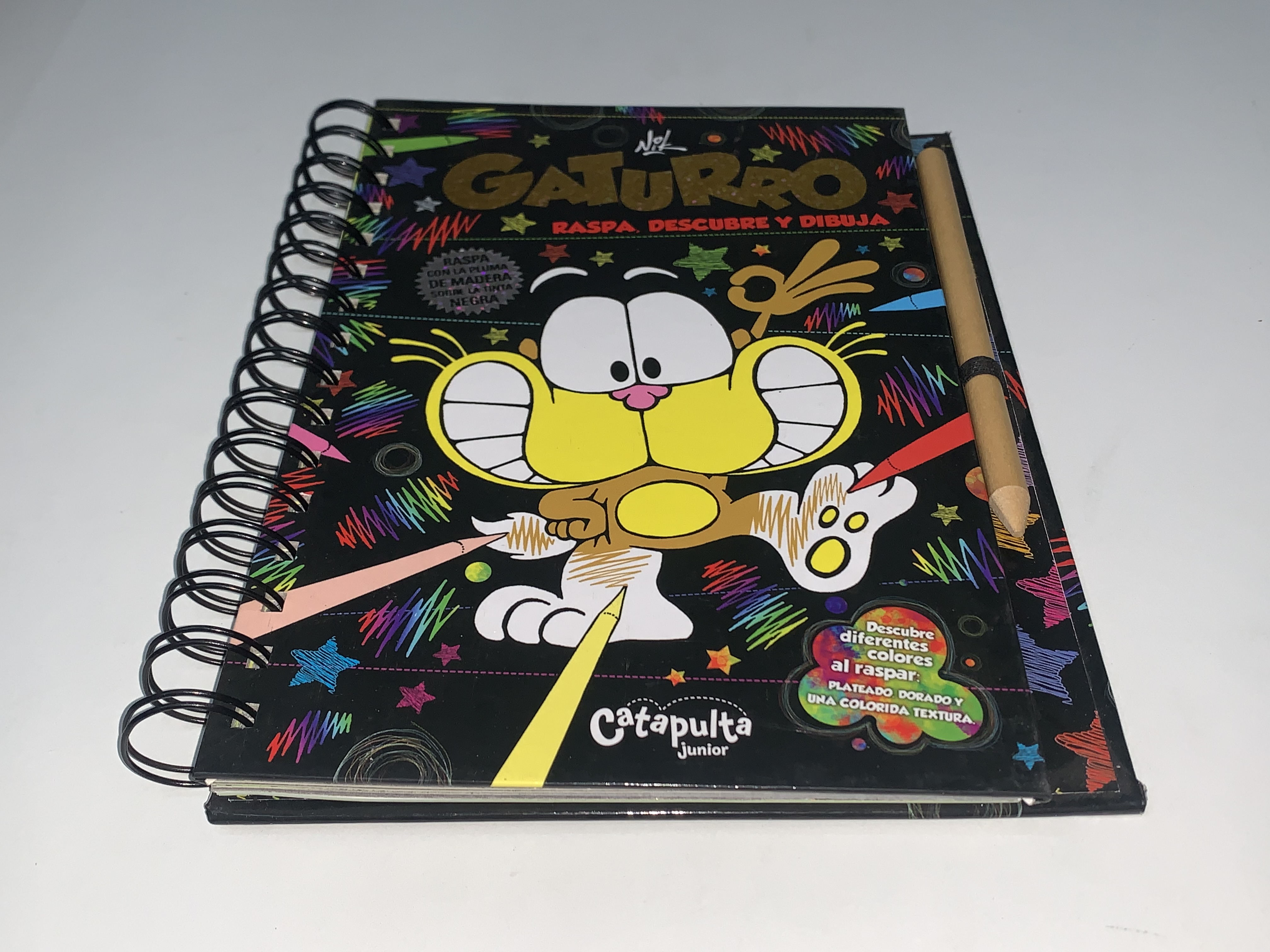 Gaturro: Raspa, descubre y dibuja