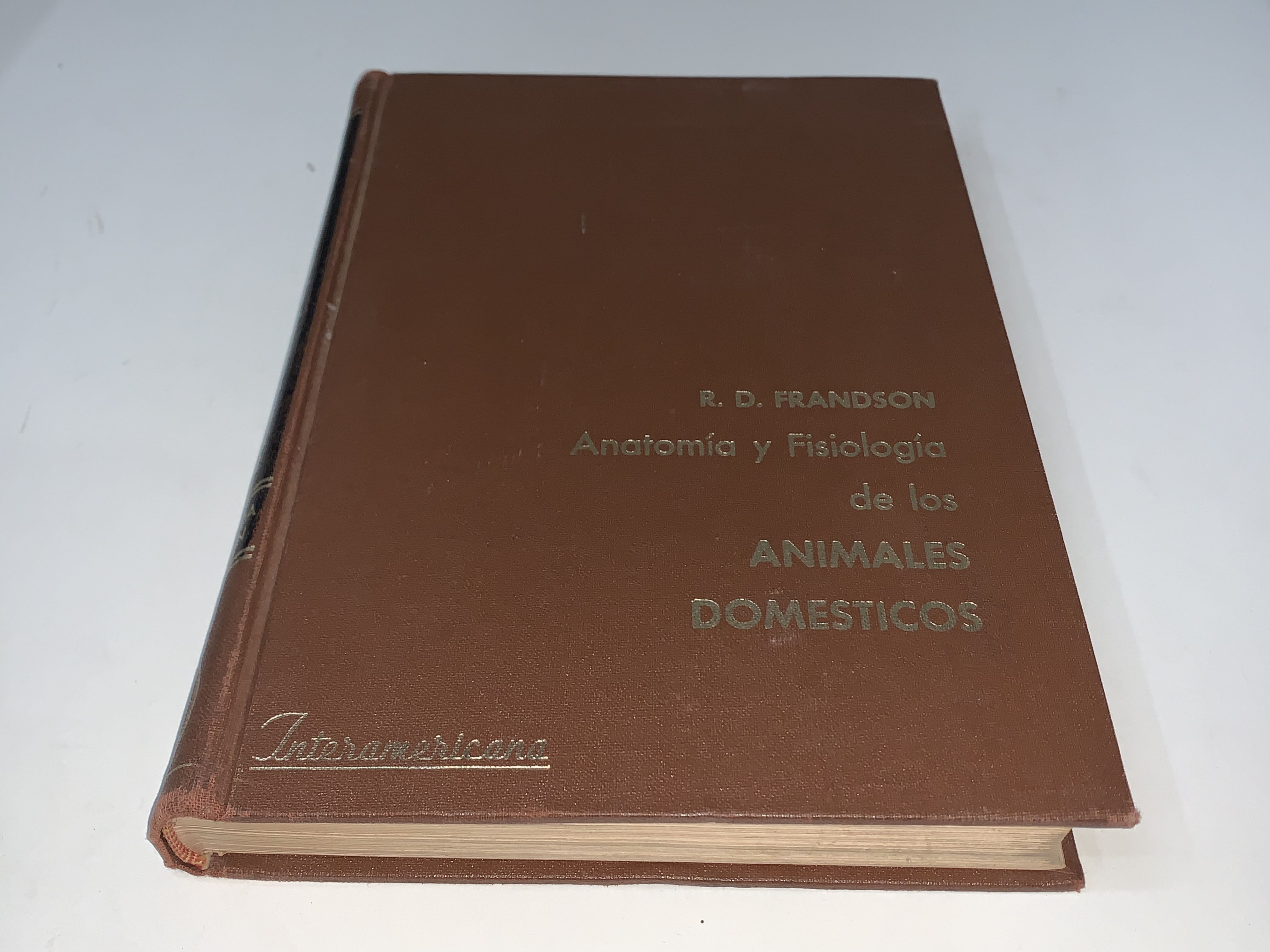Anatomía y Fisiología de los Animales Domésticos