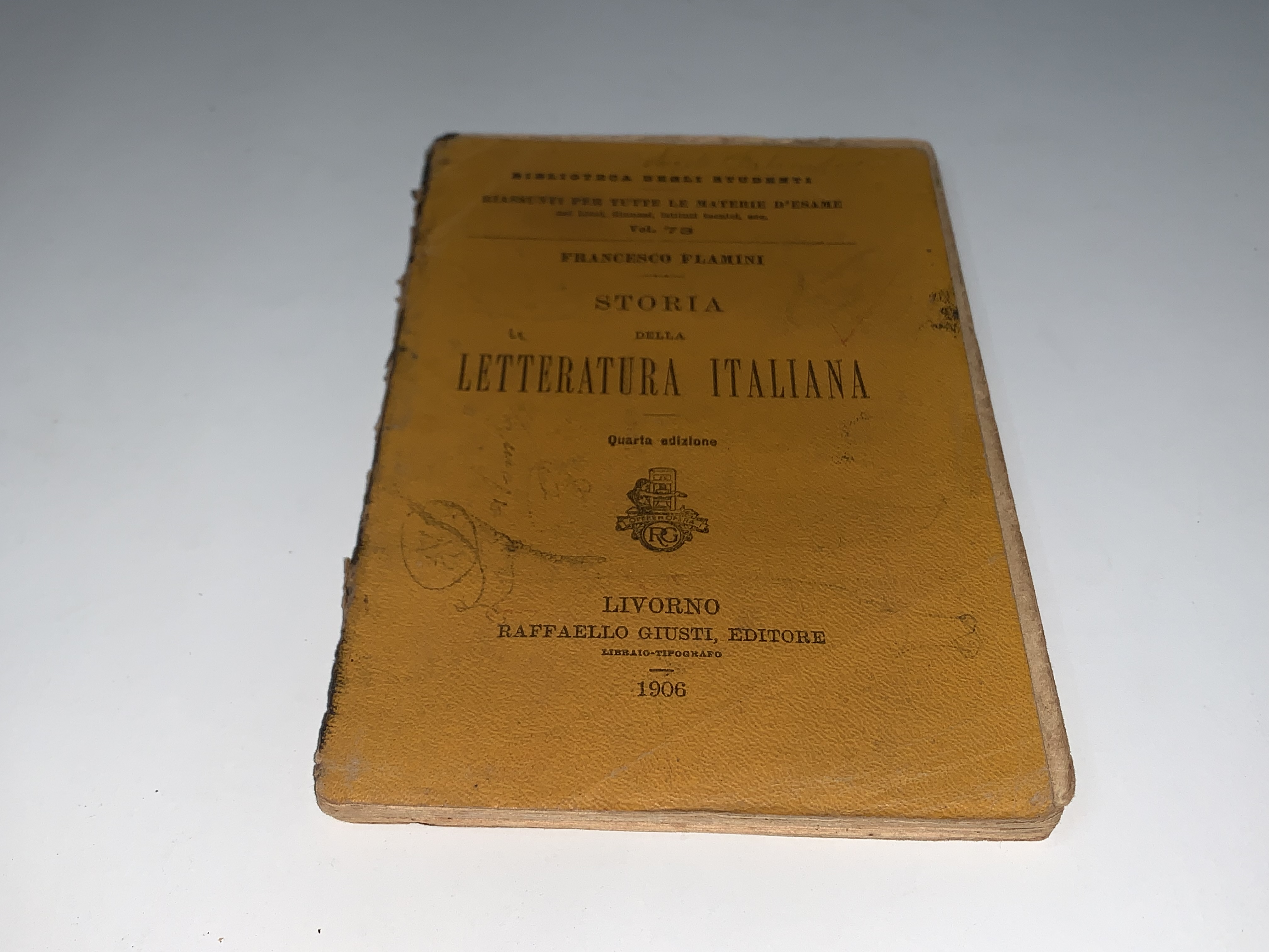 Storia della letteratura italiana