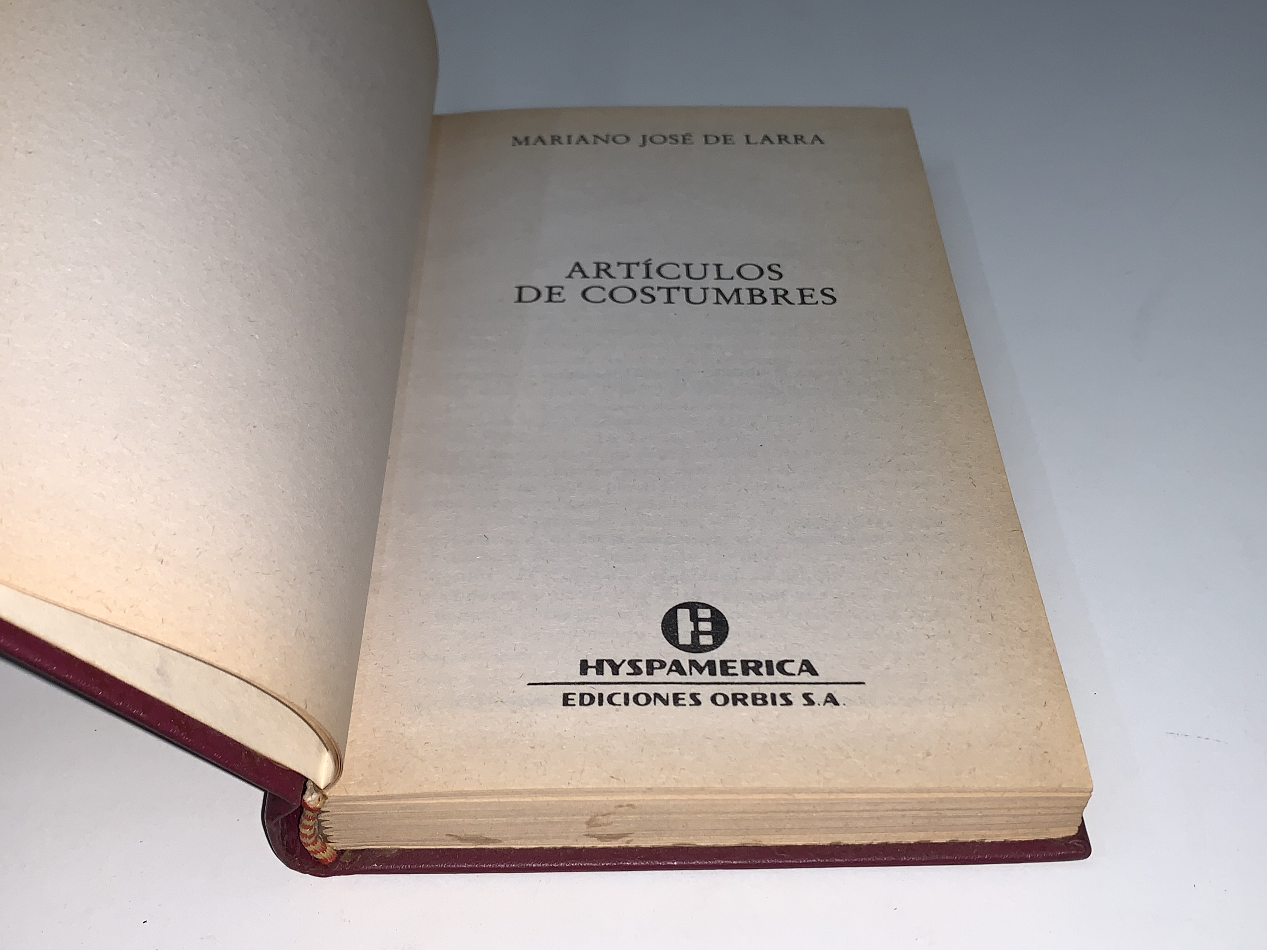 Artículos de costumbres