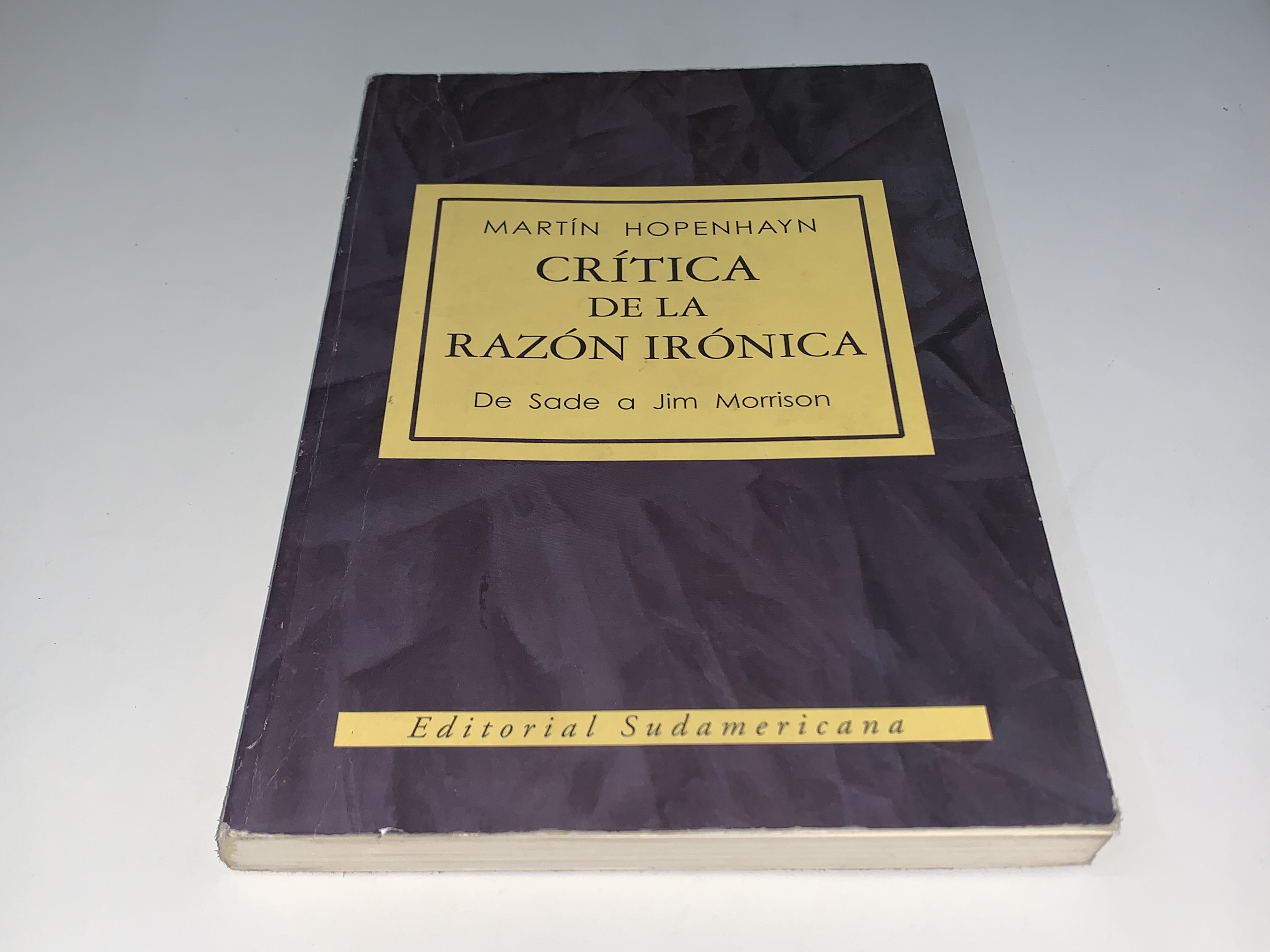 Crítica de la razón irónica