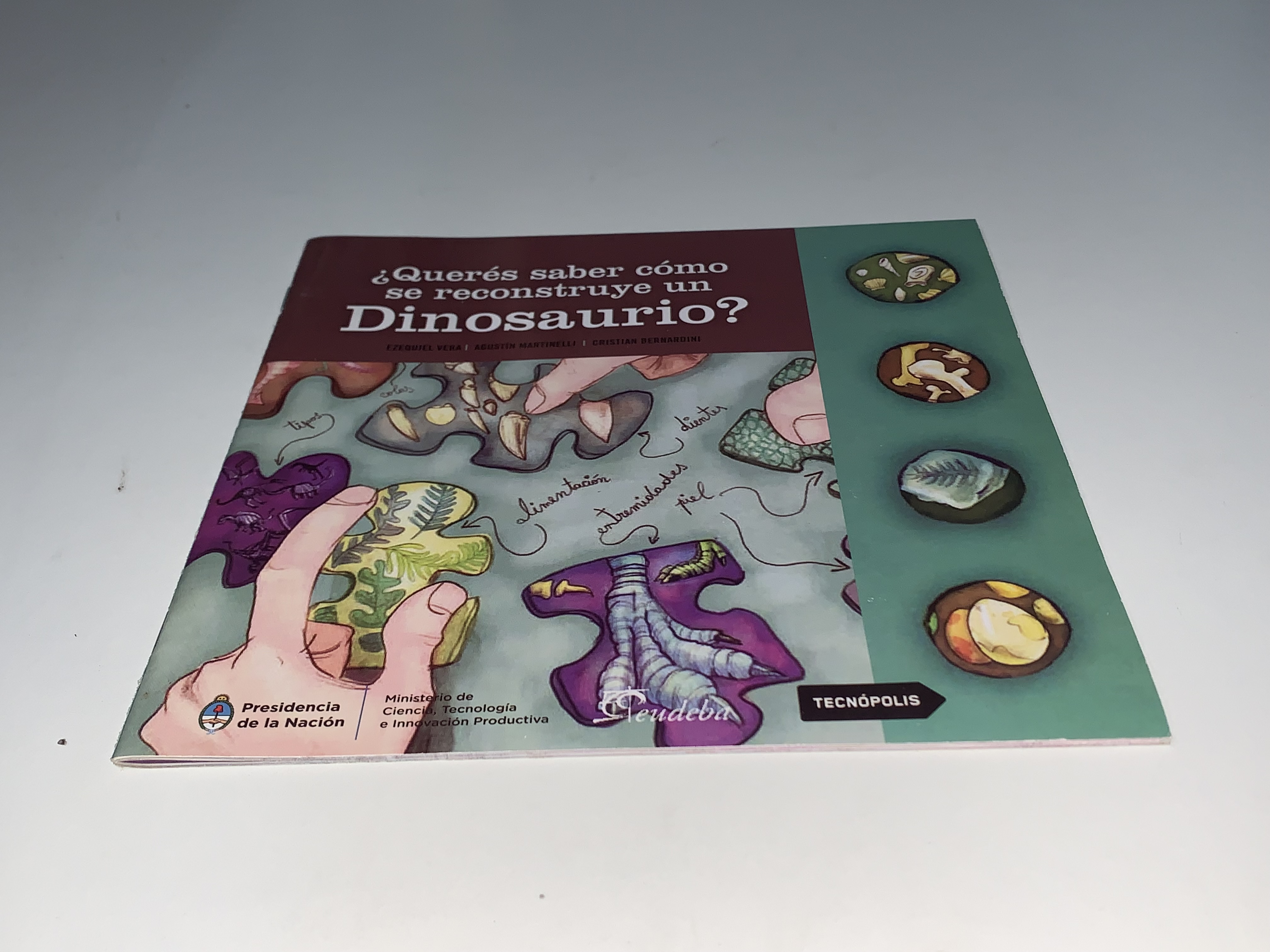 ¿Querés saber cómo se reconstruye un Dinosaurio?