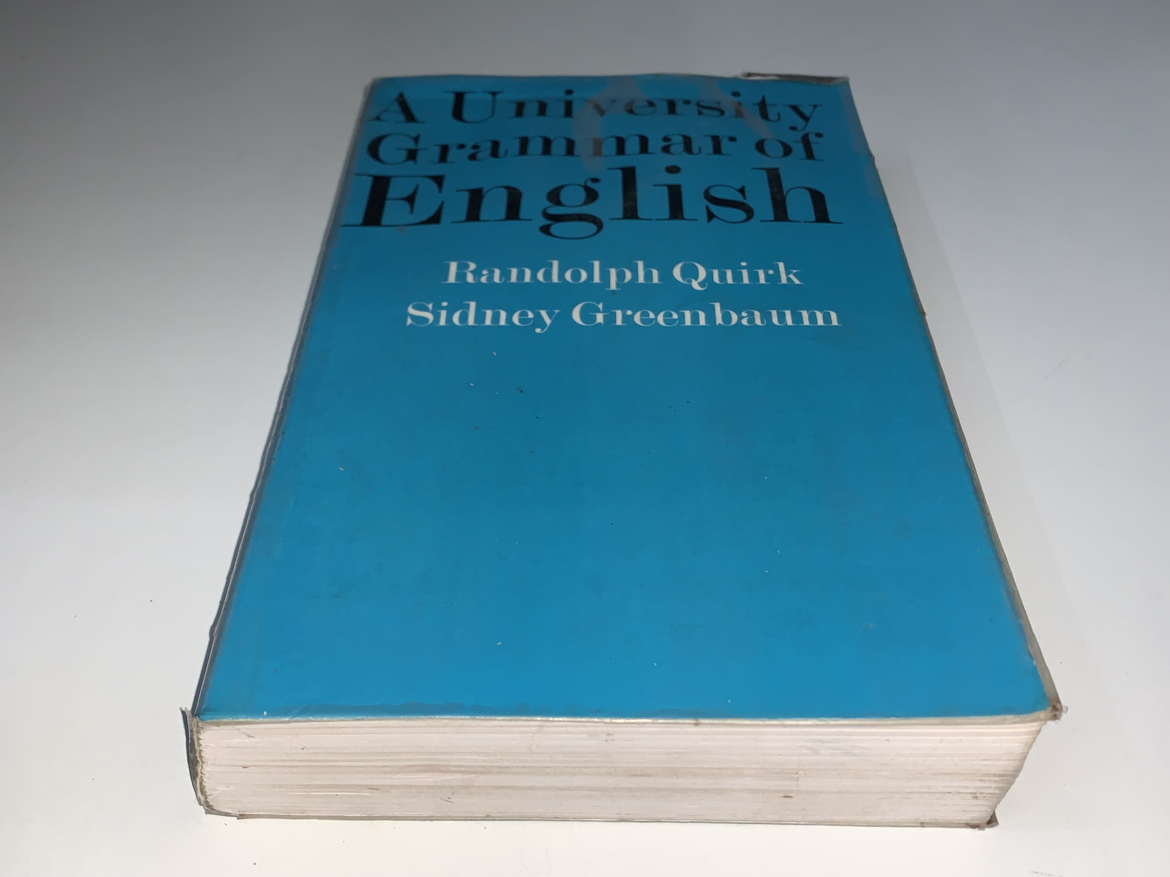 A University Grammar of English