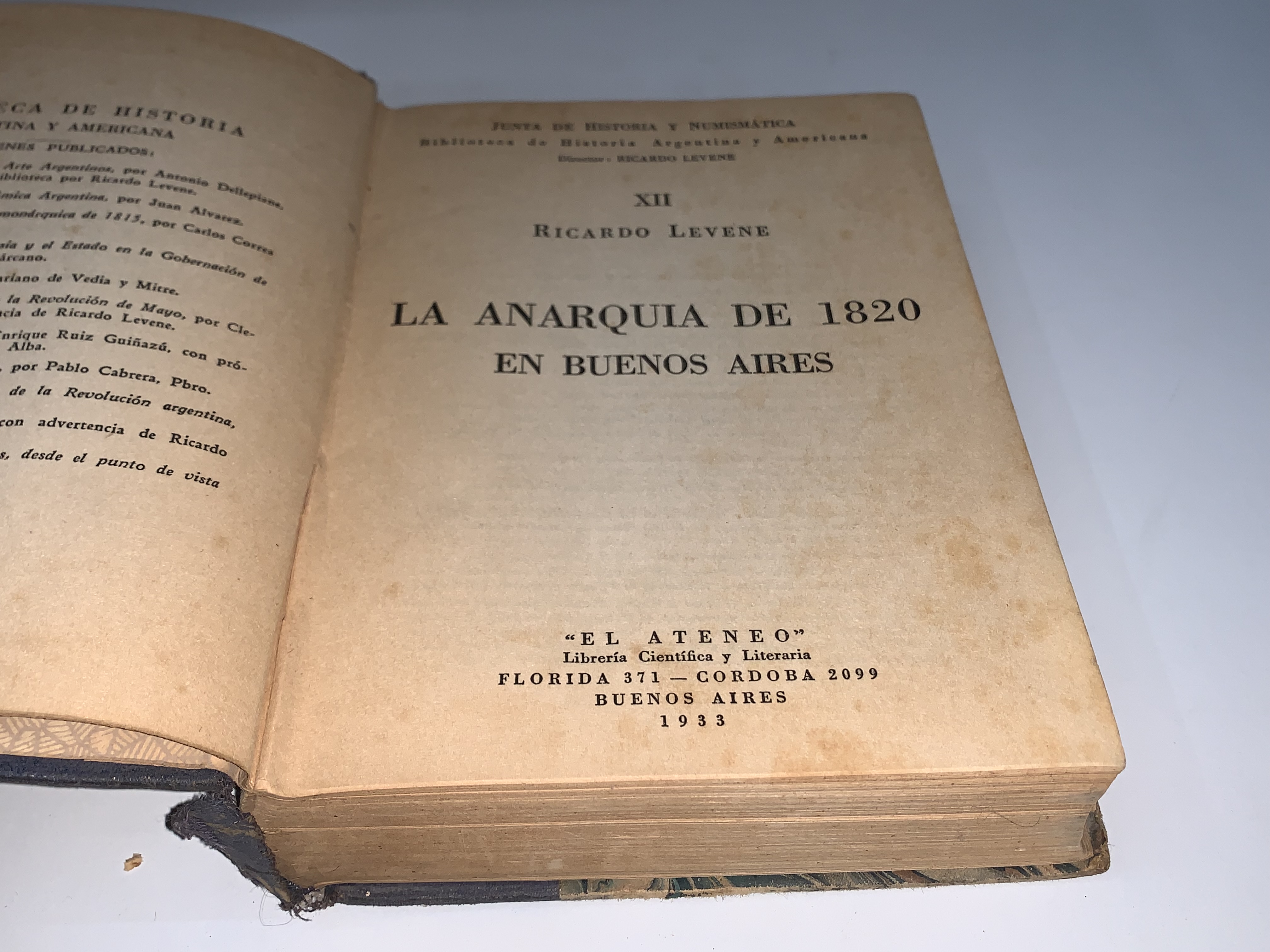 La anarquía de 1820 en Buenos Aires