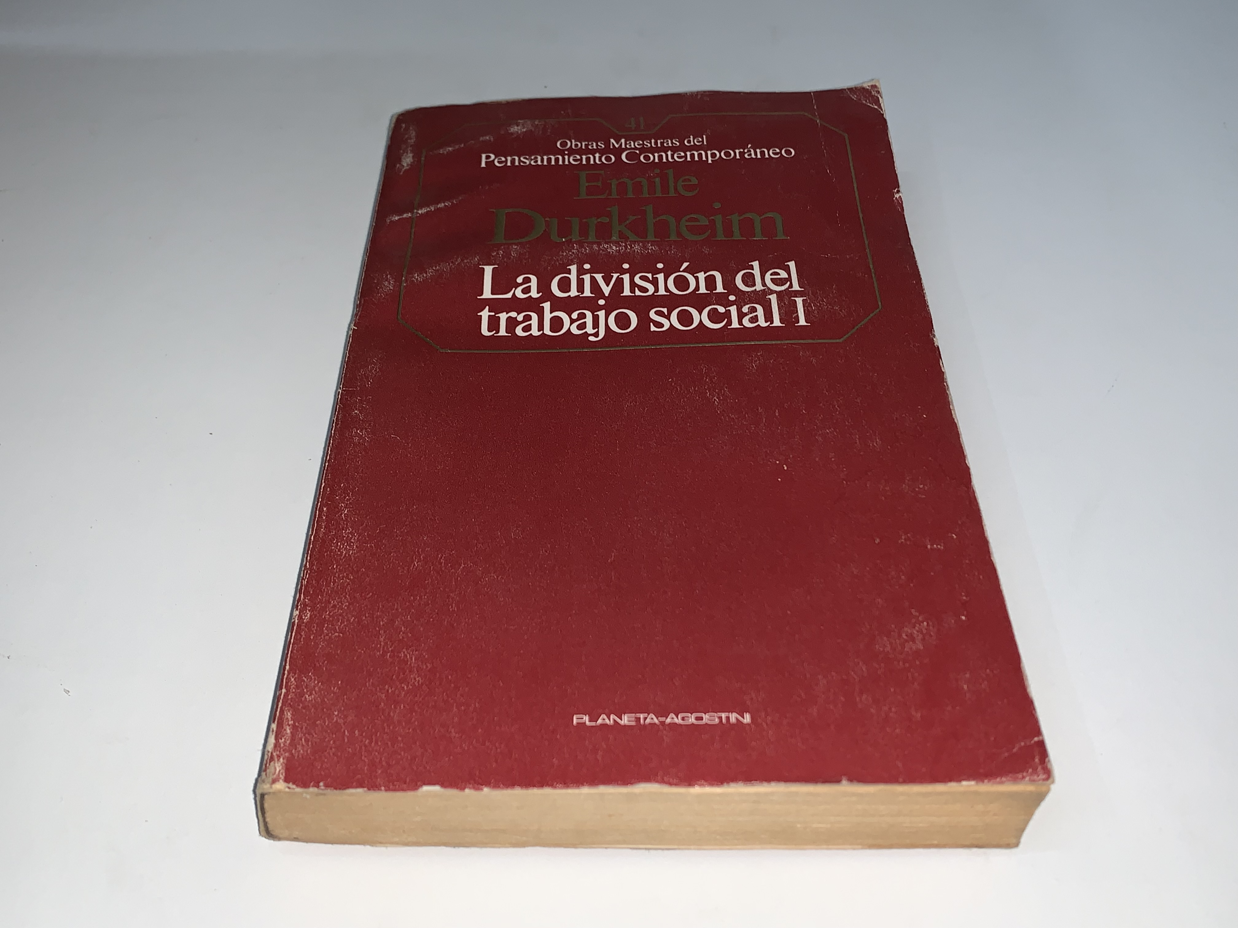 La división del trabajo social I