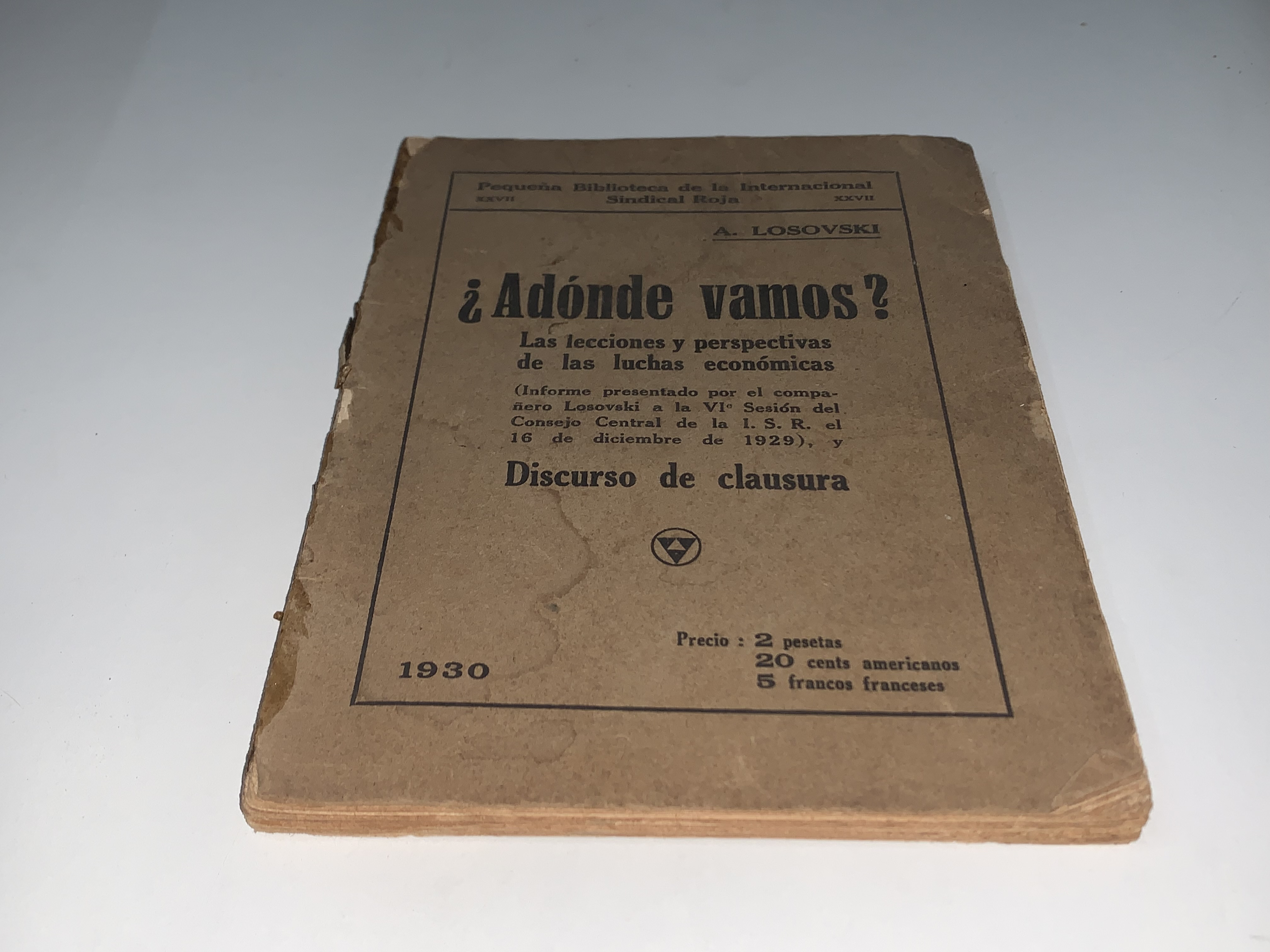 ¿Adónde vamos?
