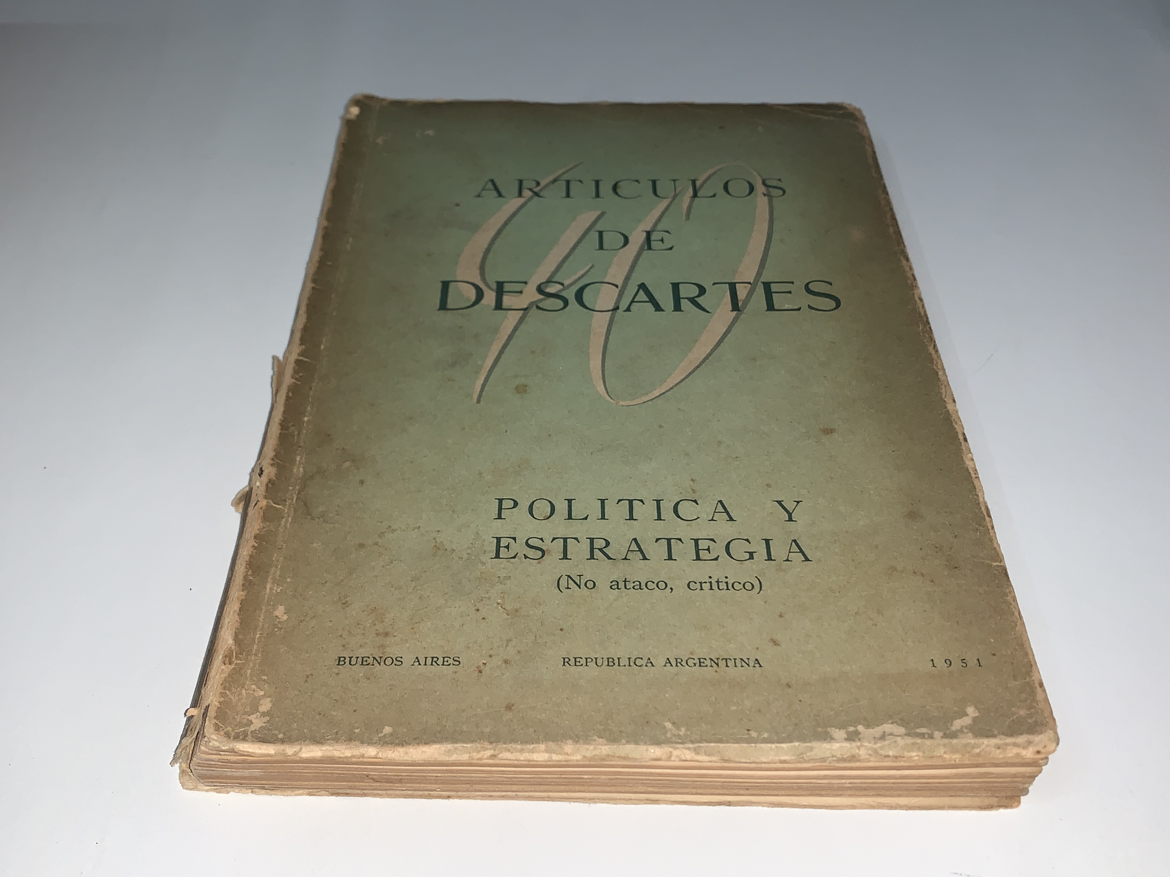 Artículos de Descartes