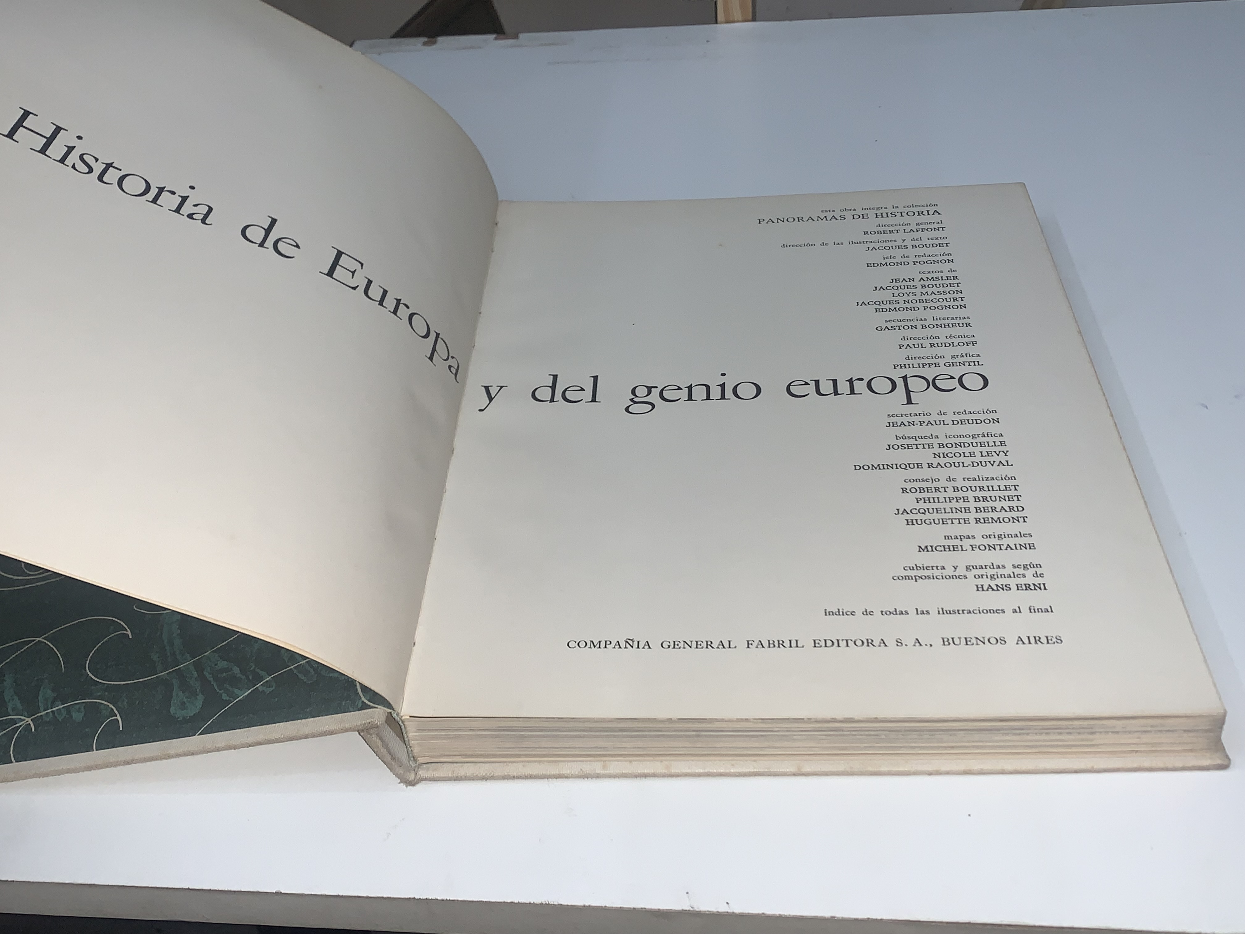 Historia de Europa y del genio europeo