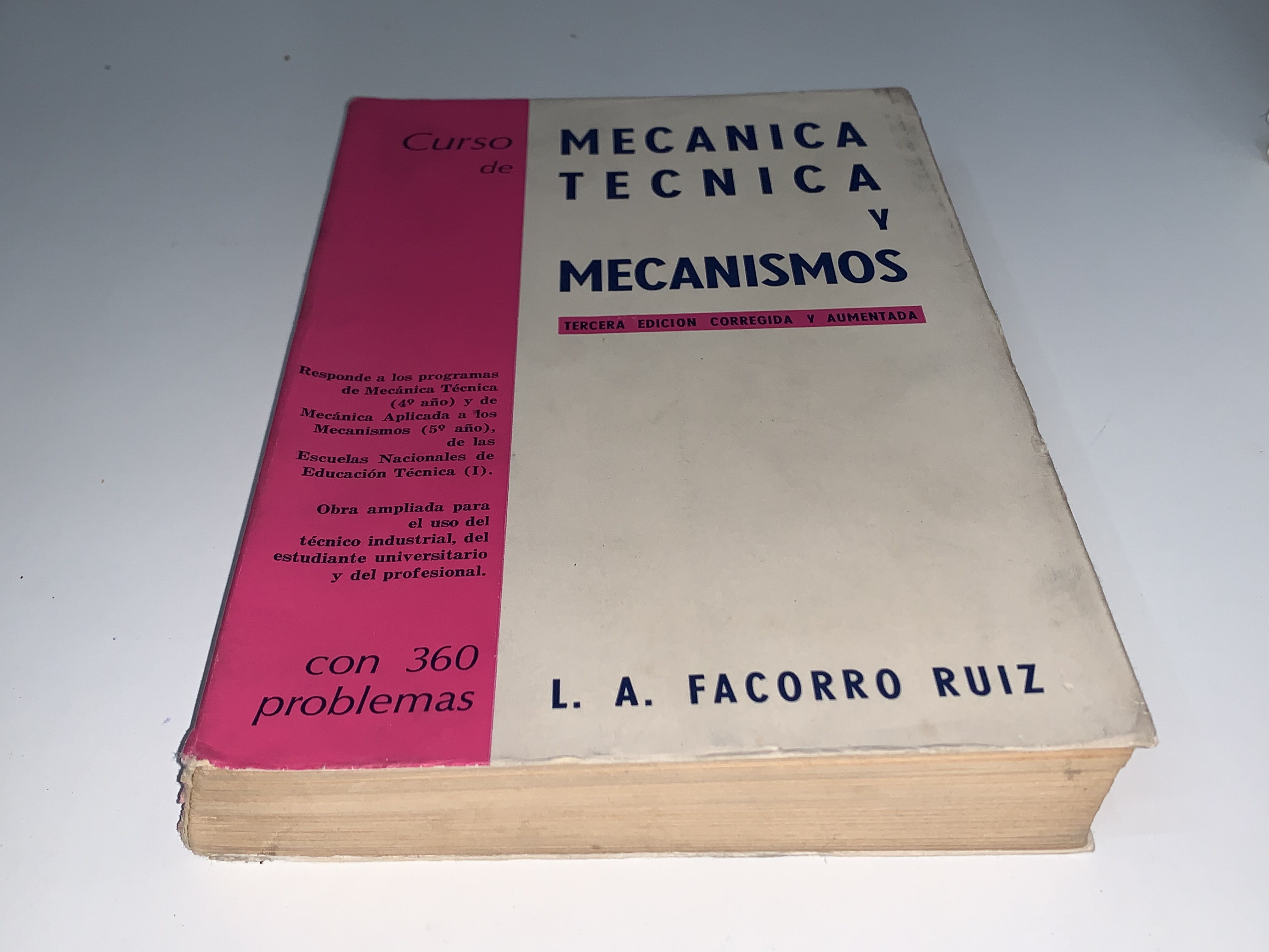 Curso de Mecánica Técnica y Mecanismos