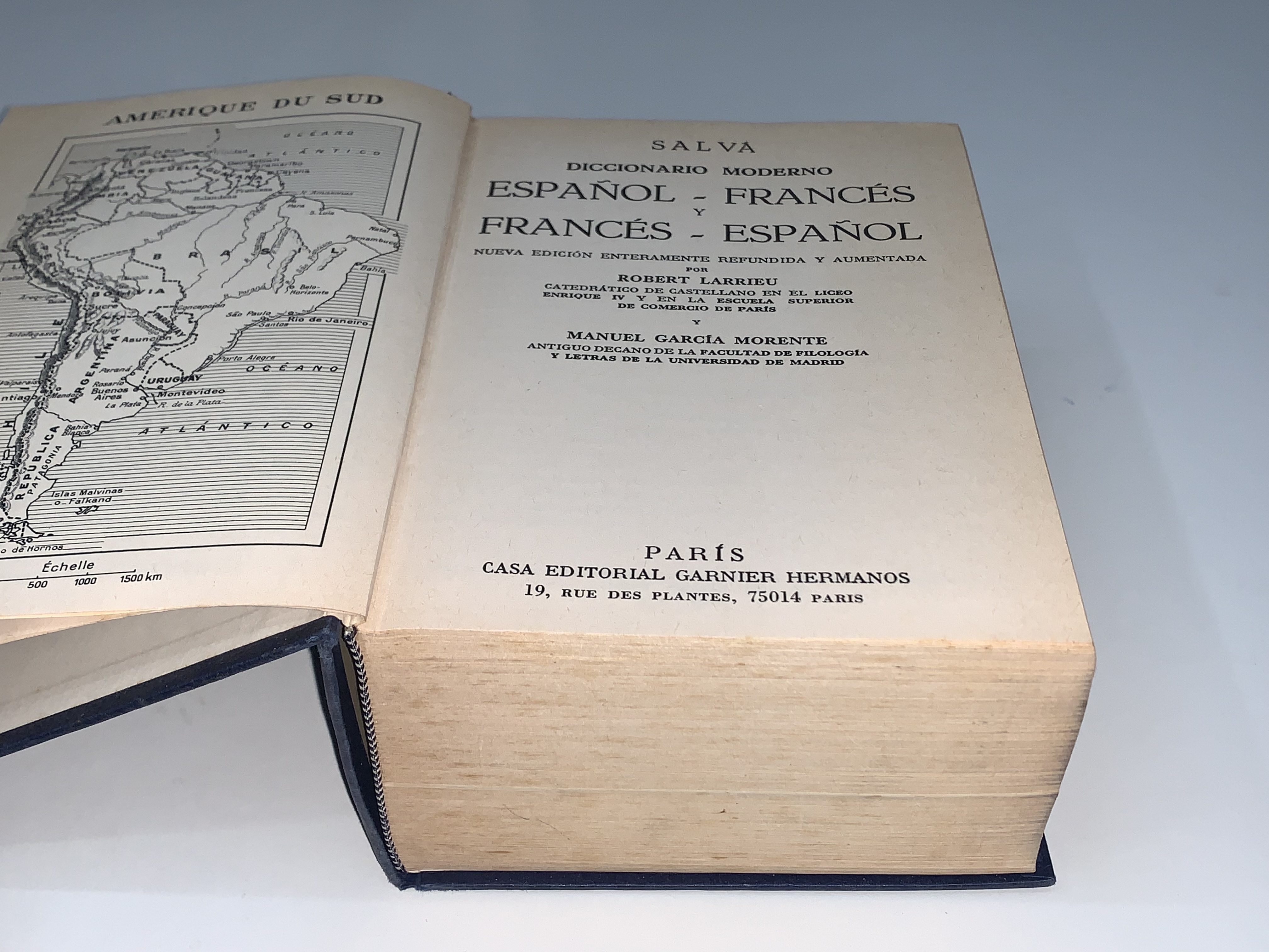 Diccionario moderno Español-Francés y Francés-Español