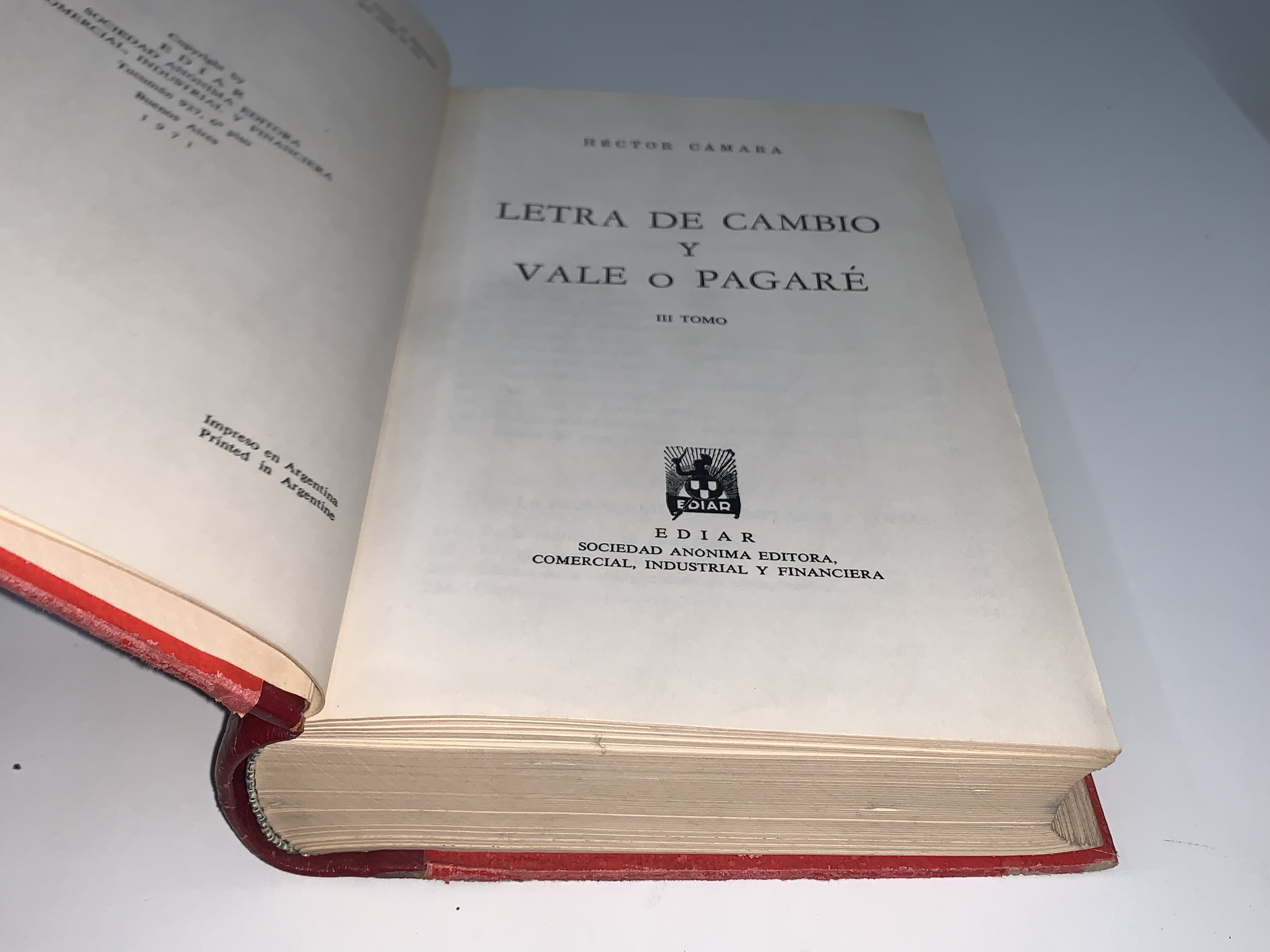 Letra de cambio y vale o pagaré