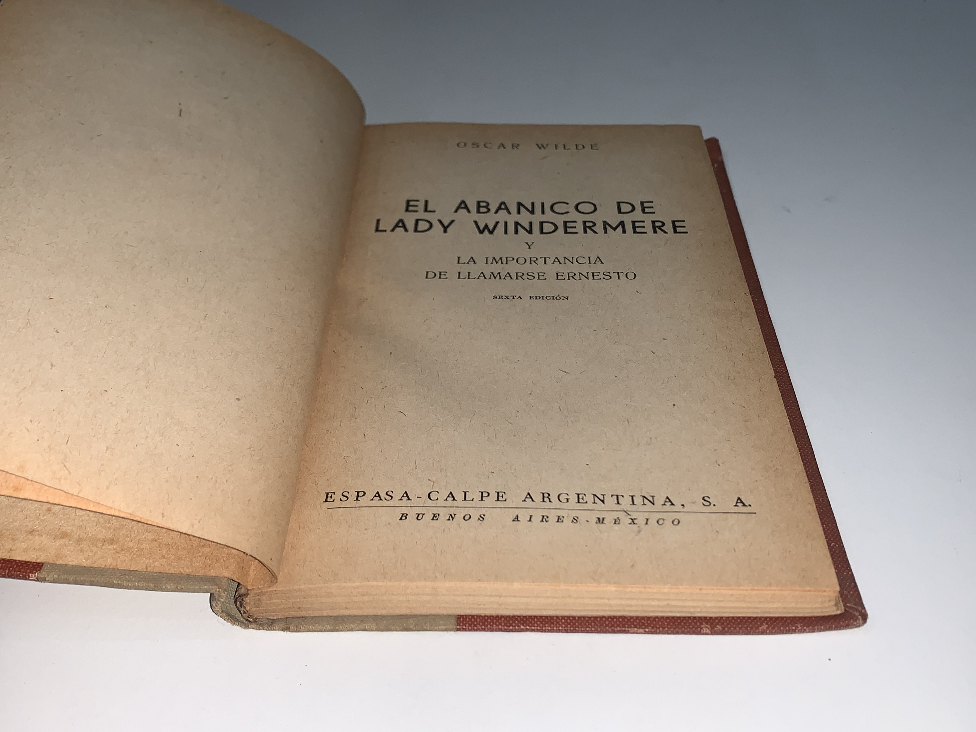 El abanico de Lady Windermere y La importancia de llamarse Ernesto