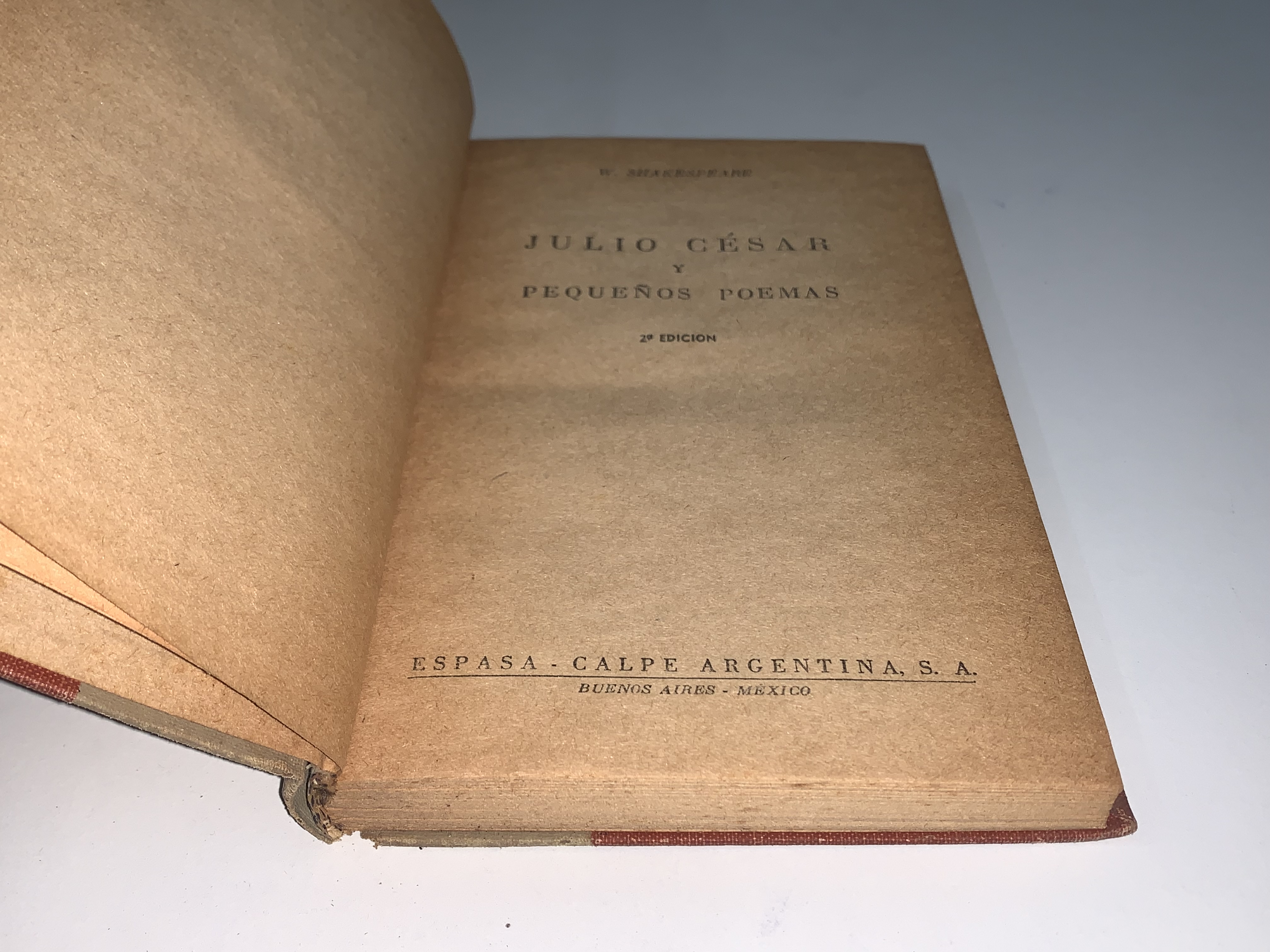Julio César y pequeños poemas