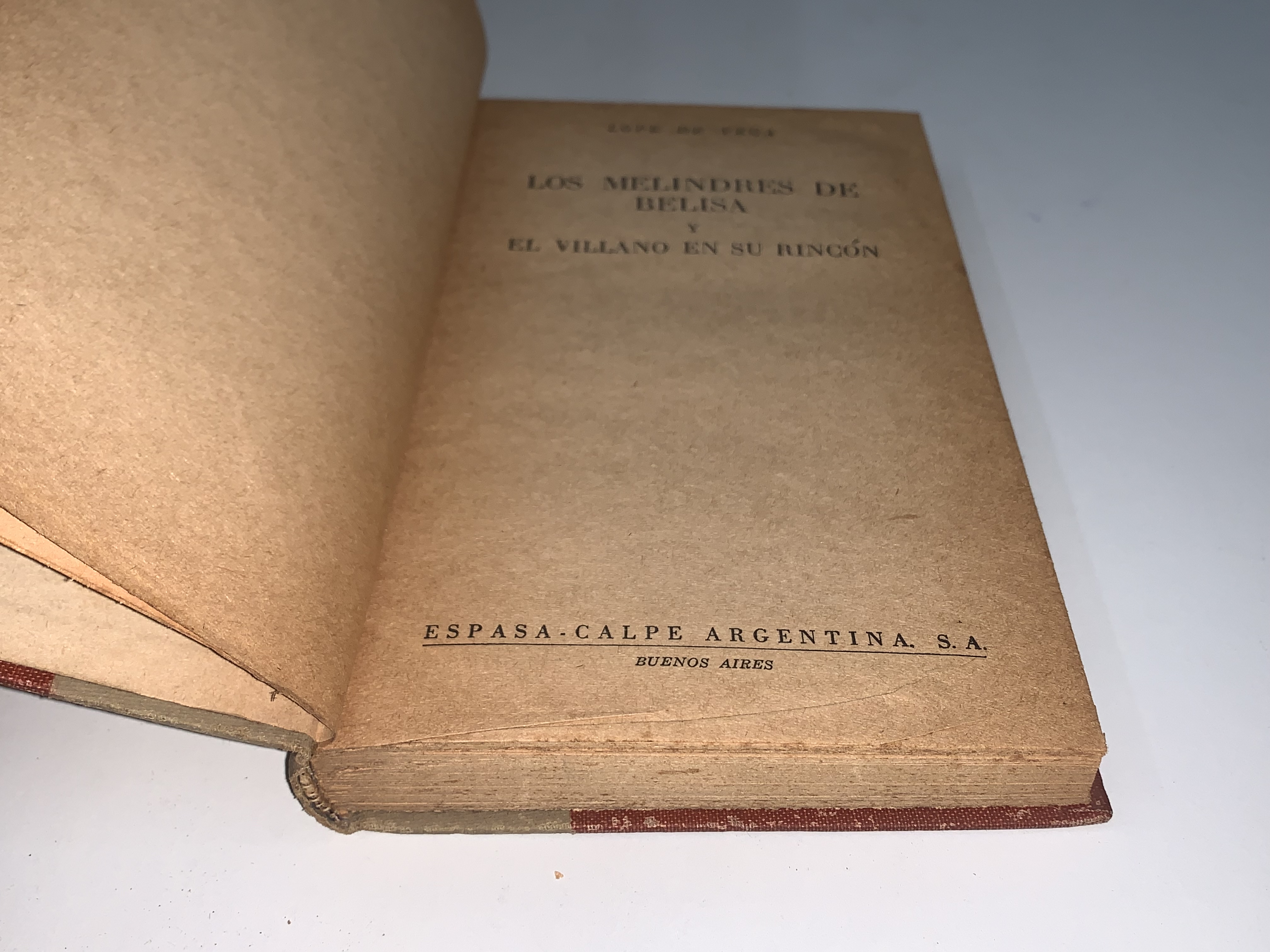 Los melindres de Belisa y El villano en su rincón