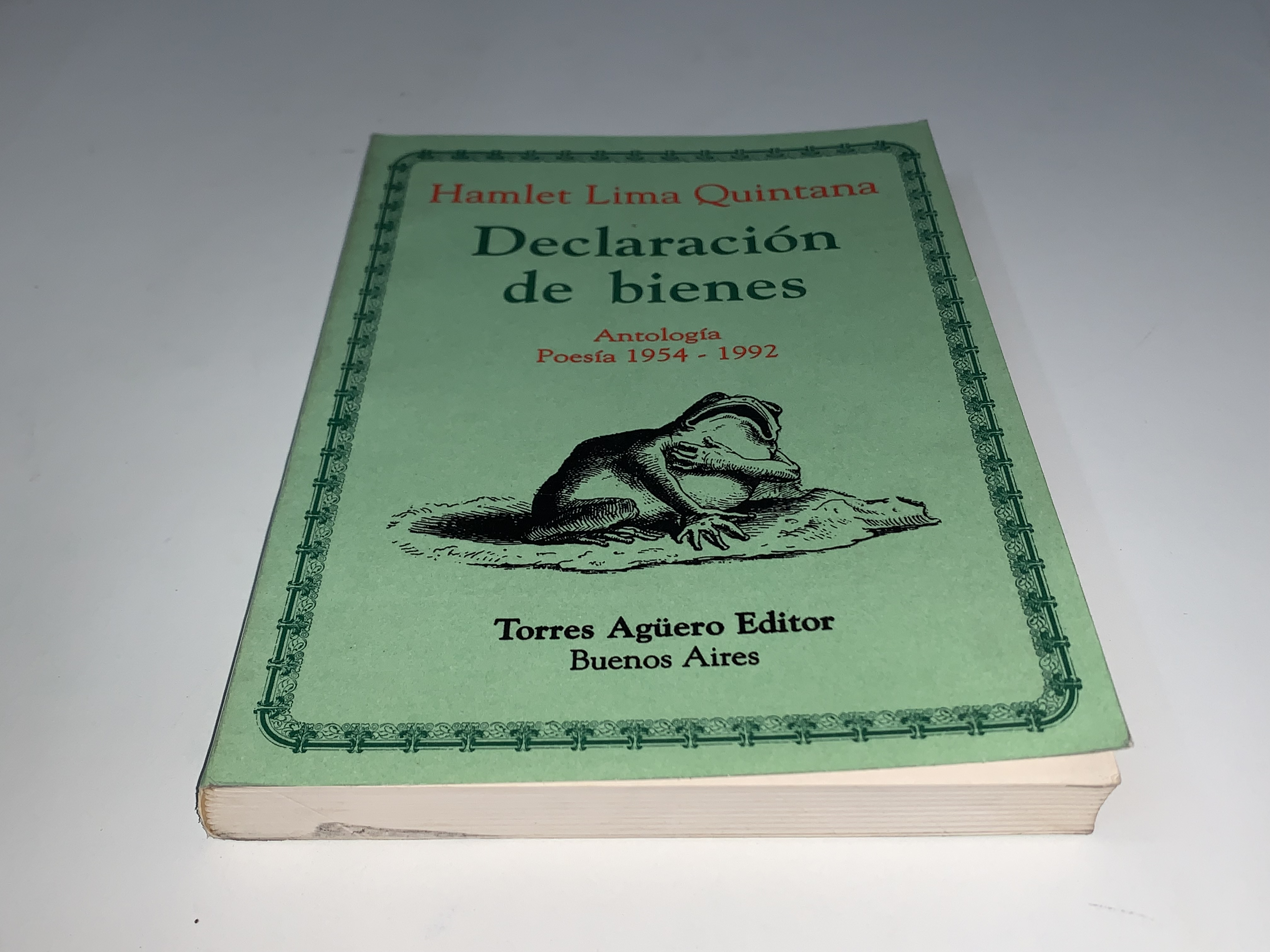 Declaración de bienes
