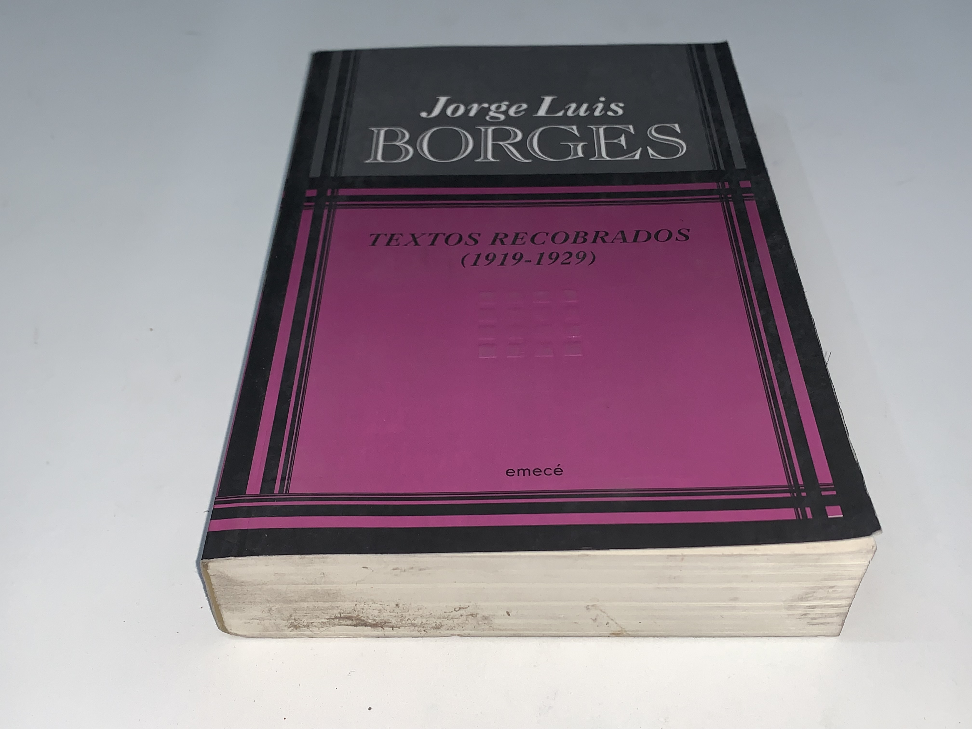 Textos recobrados (1919-1929)