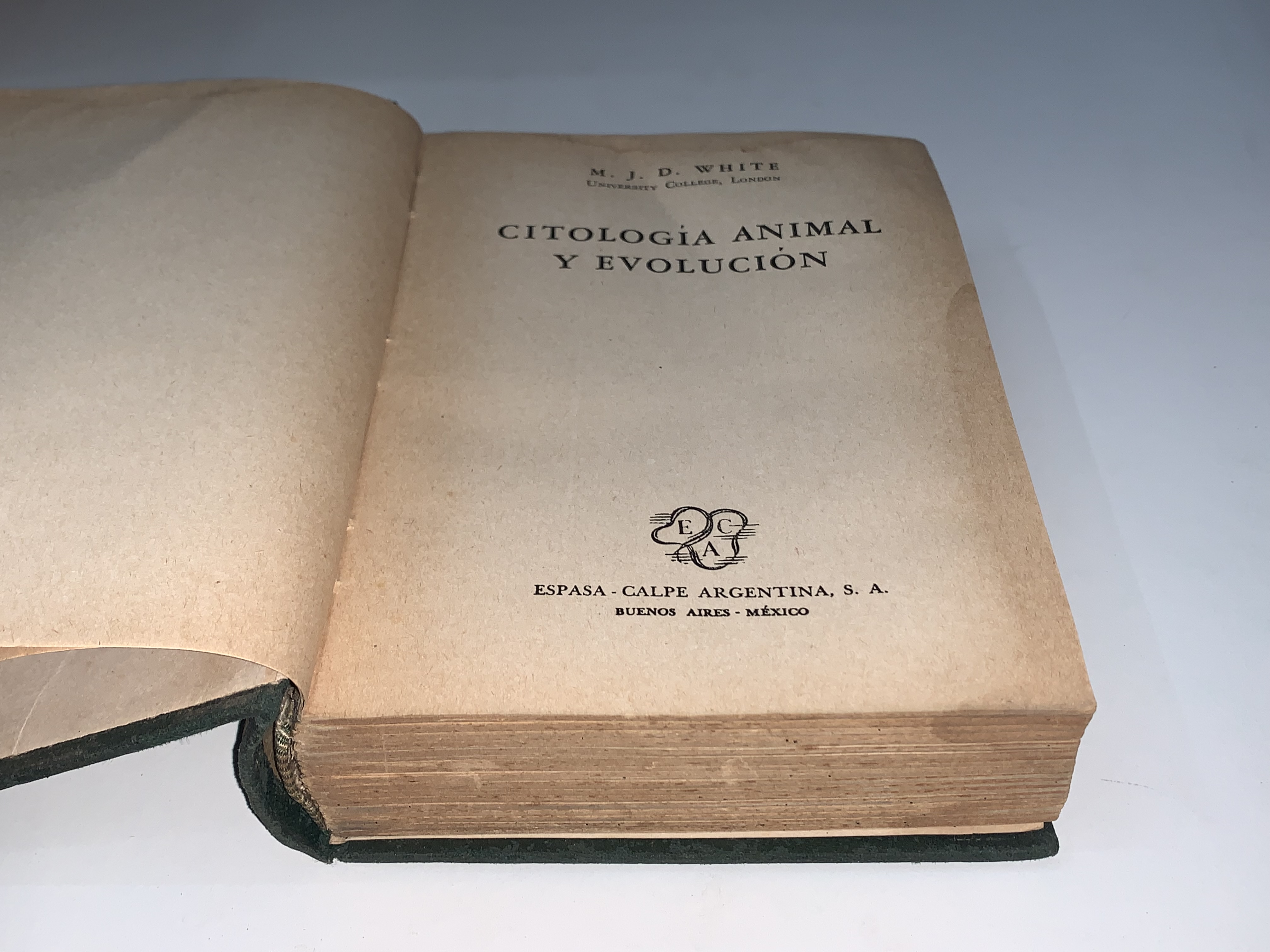 CITOTOLOGÍA ANIMAL Y EVOLUCIÓN