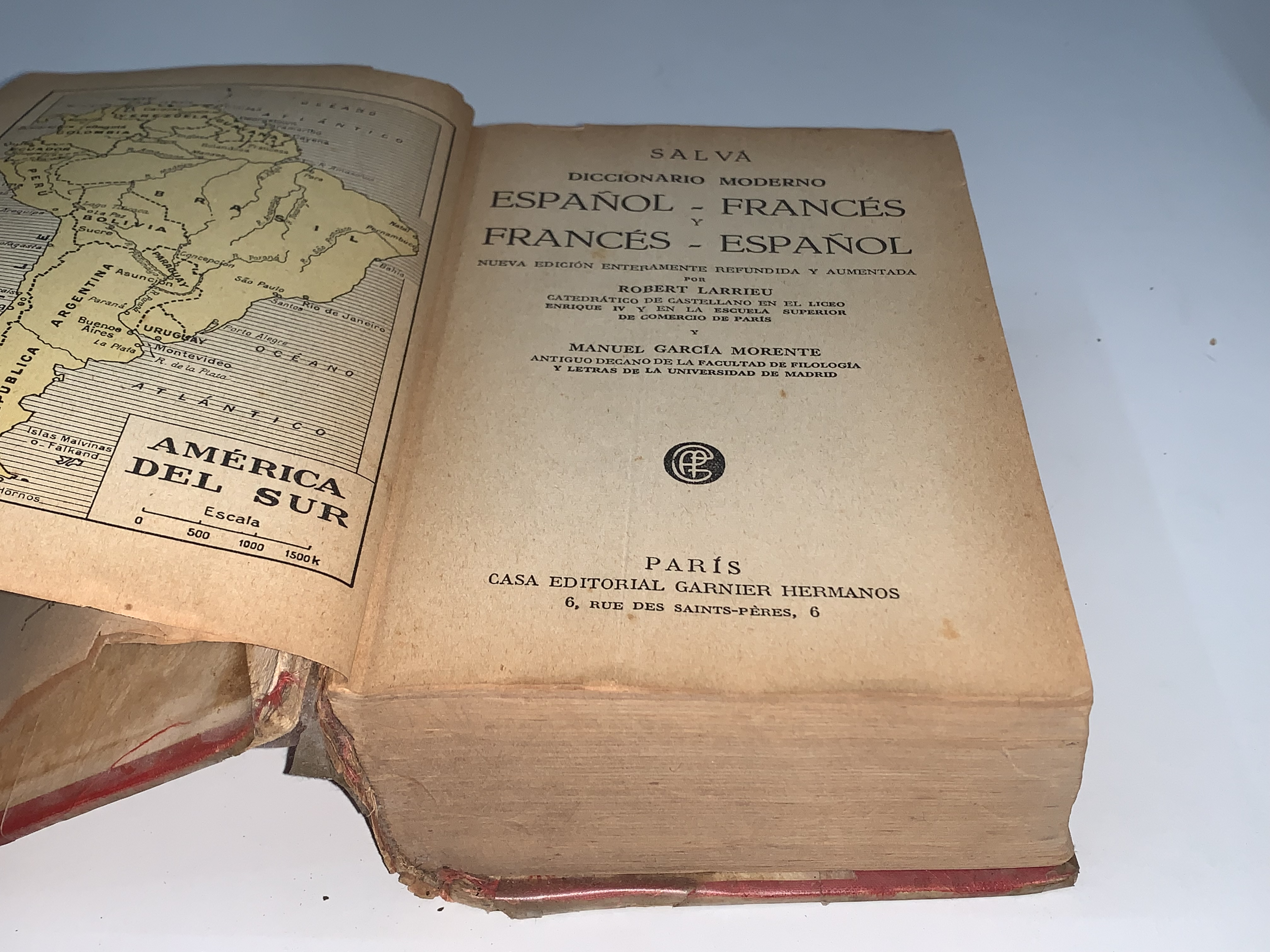 Diccionario moderno Español-Francés, Francés-Español