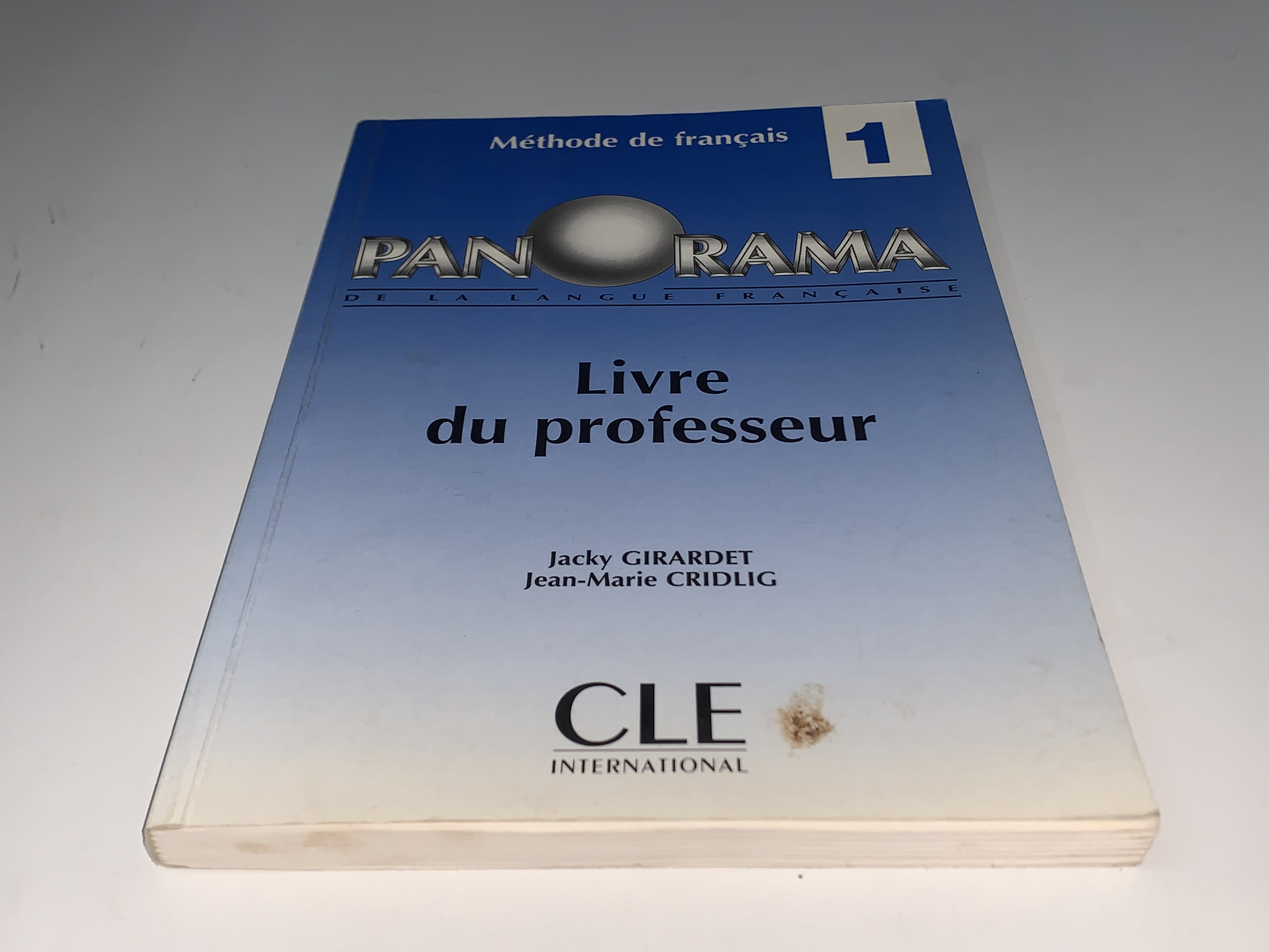 Panorama 1 Livre du professeur