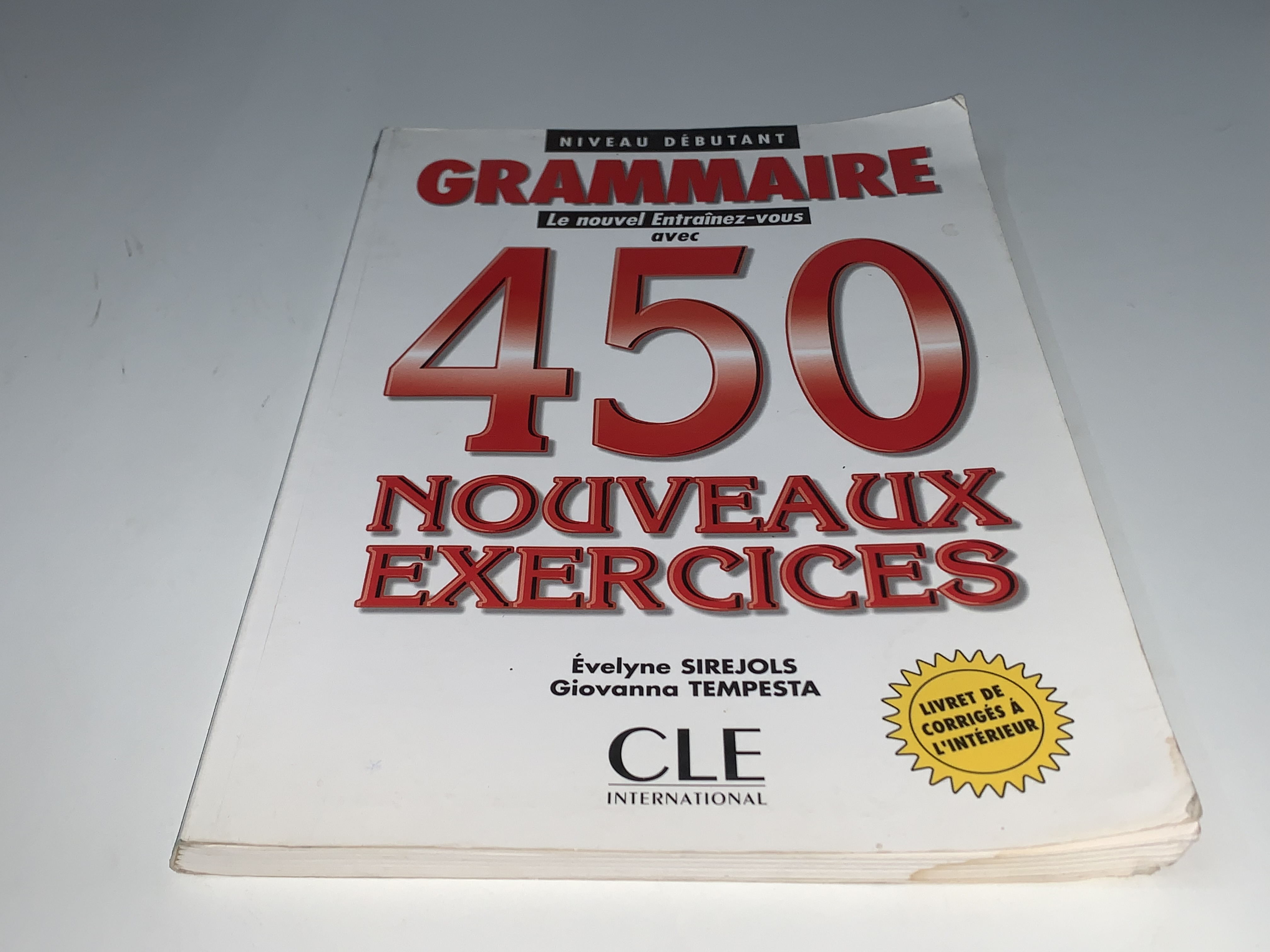 450 nouveaux exercices de grammaire