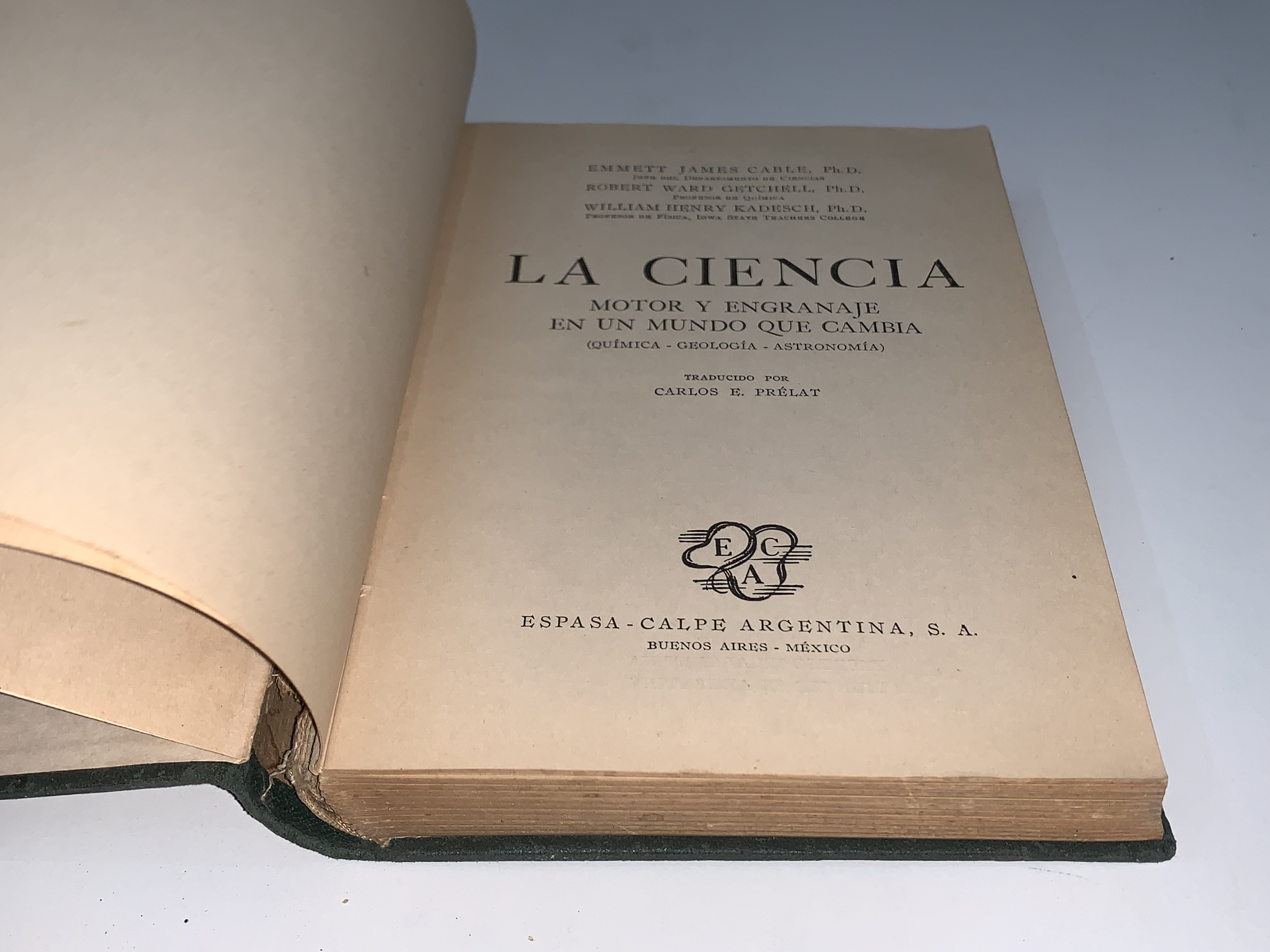 La Ciencia, Motor y Engranaje en un Mundo que Cambia