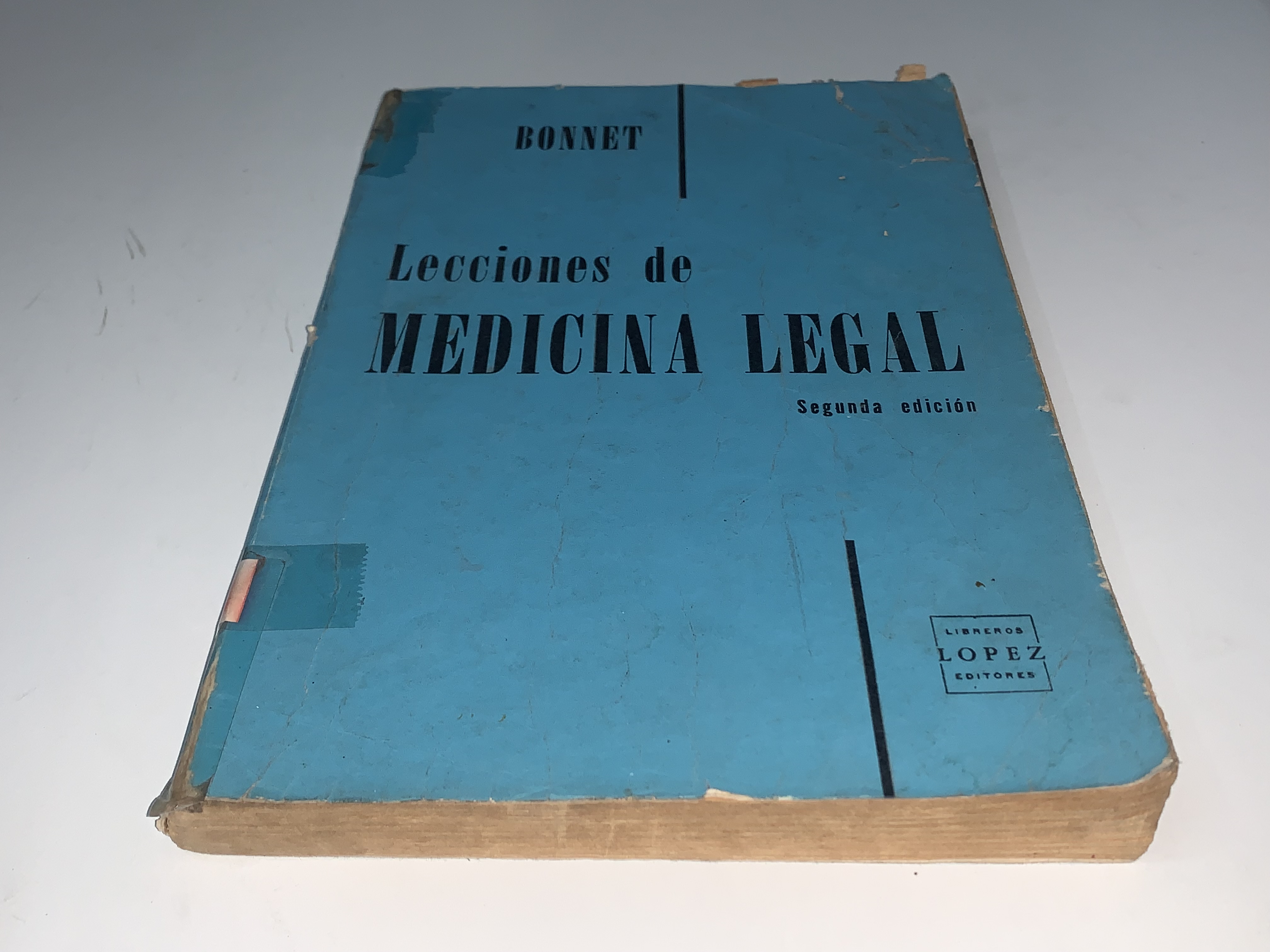 Lecciones de Medicina Legal