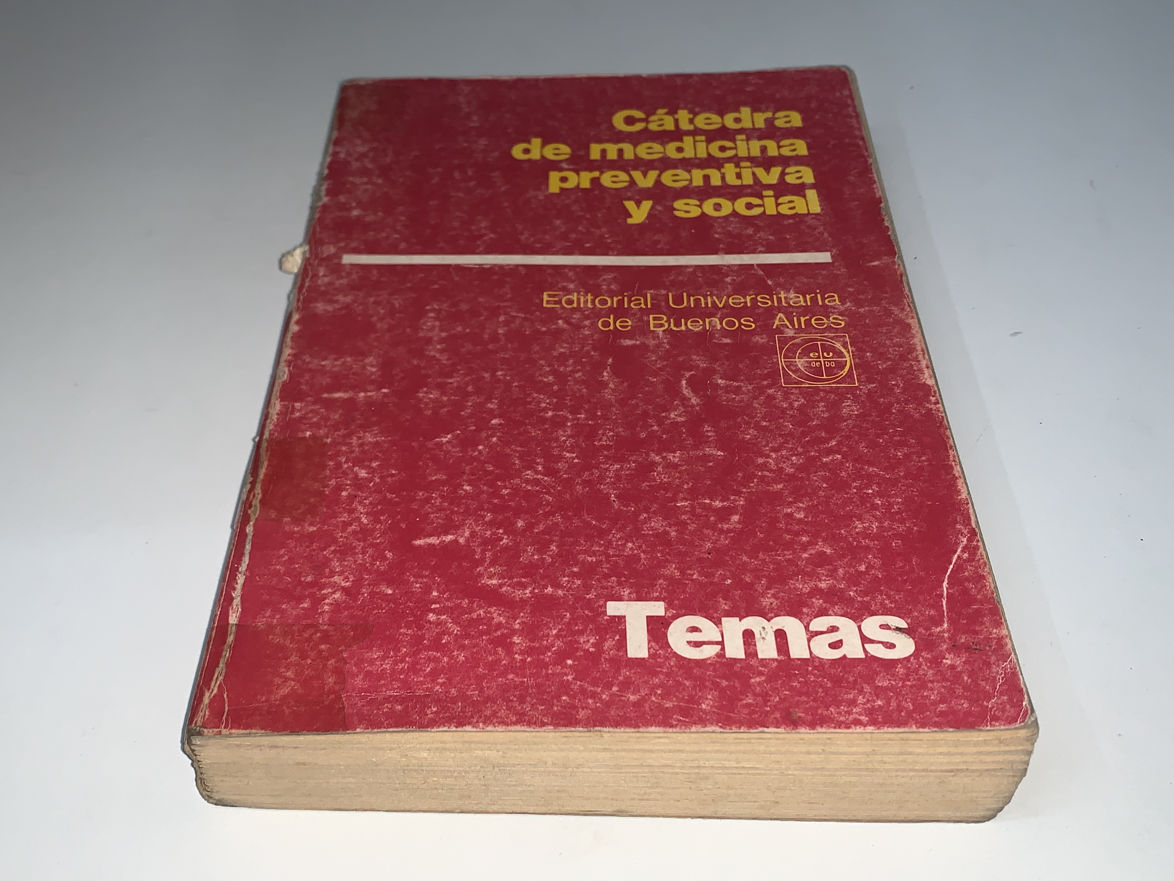 Cátedra de medicina preventiva y social